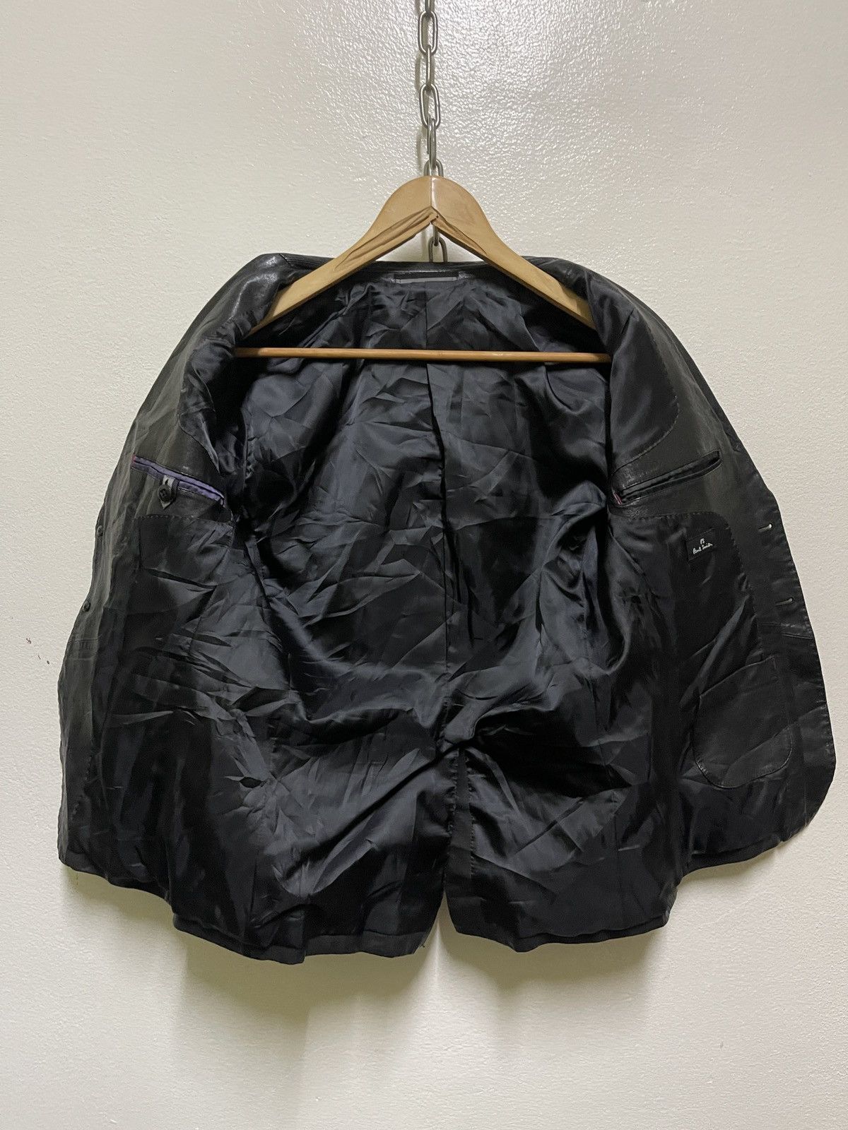 Paul Smith Paul Smith Leather Jacket Blazer Size US S / EU 44-46 / 1 - 12 Thumbnail