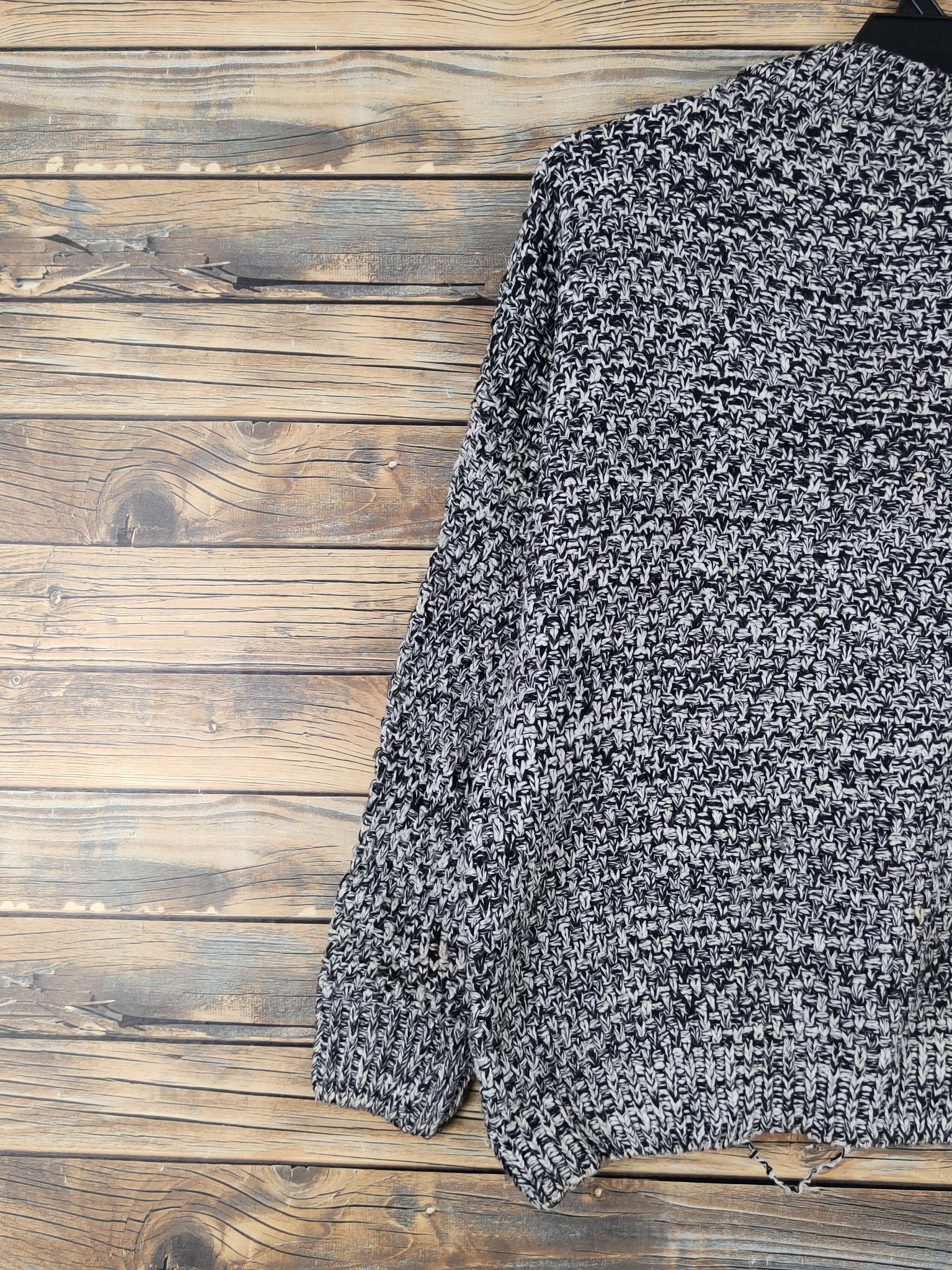 Japanese Brand × Vintage Japanese Brand Black Knitwear Sweatshirts #W979 Size US S / EU 44-46 / 1 - 9 Thumbnail