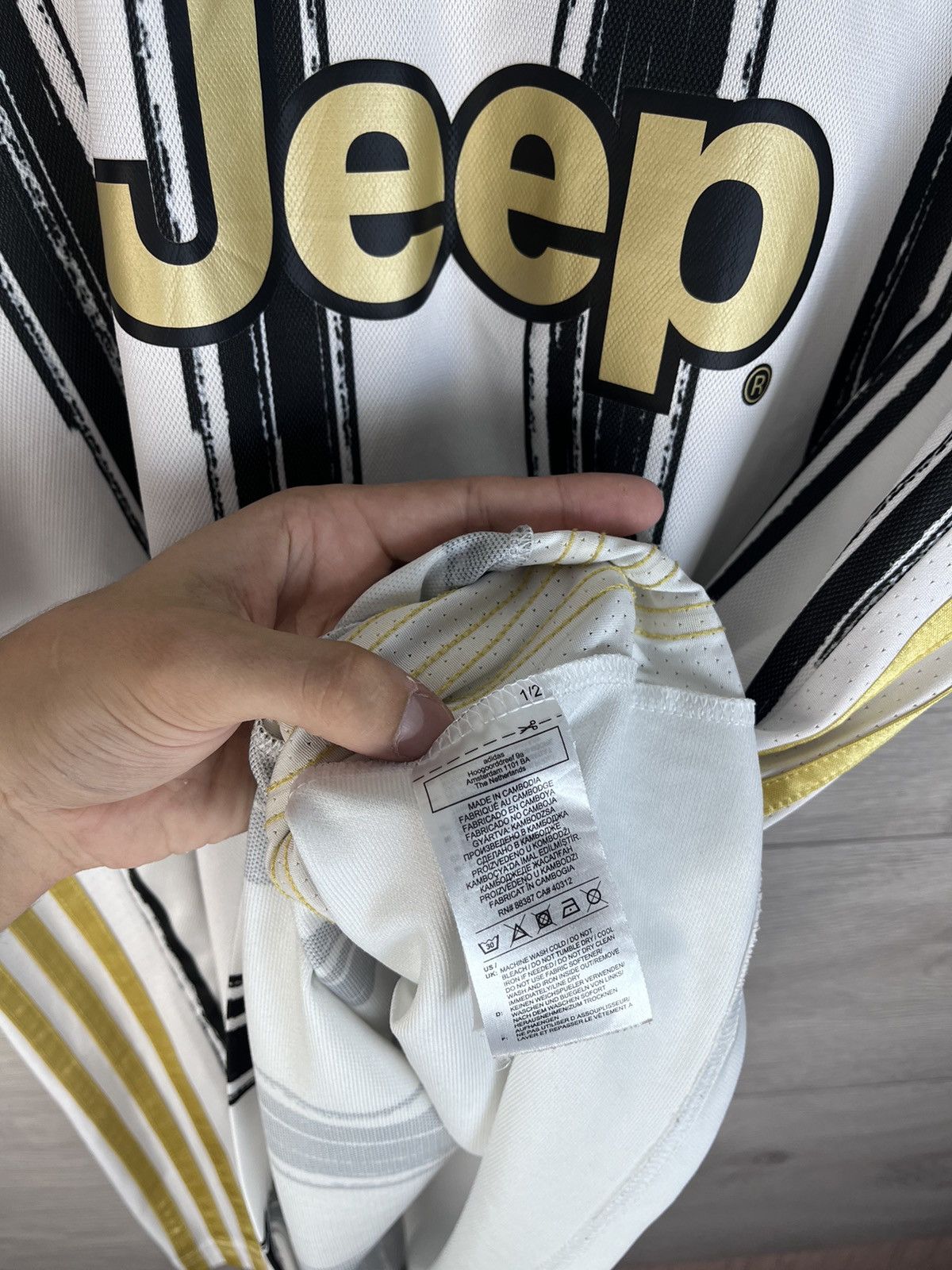 Adidas SOCCER JERSEY Juventus ADIDAS 20/21s SIZE XL JEEP Size US XL / EU 56 / 4 - 8 Thumbnail