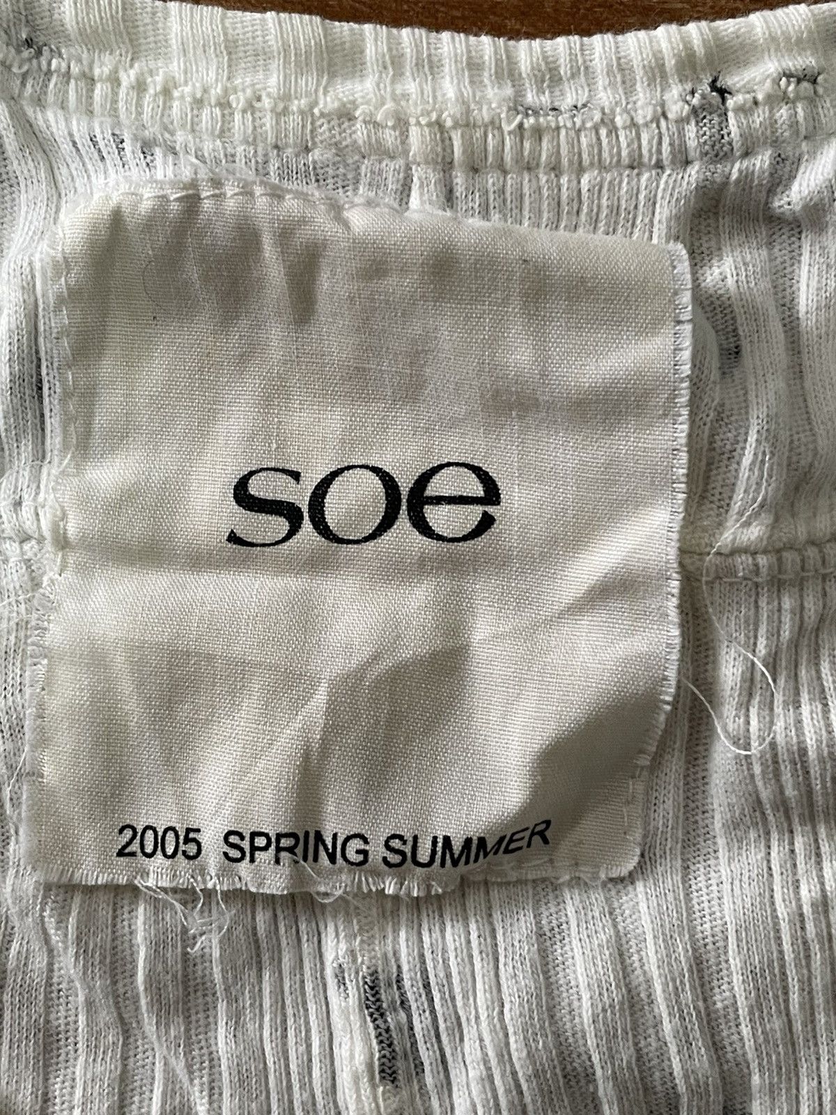Soe Soe 2005 spring summer tank top Size ONE SIZE - 3 Thumbnail