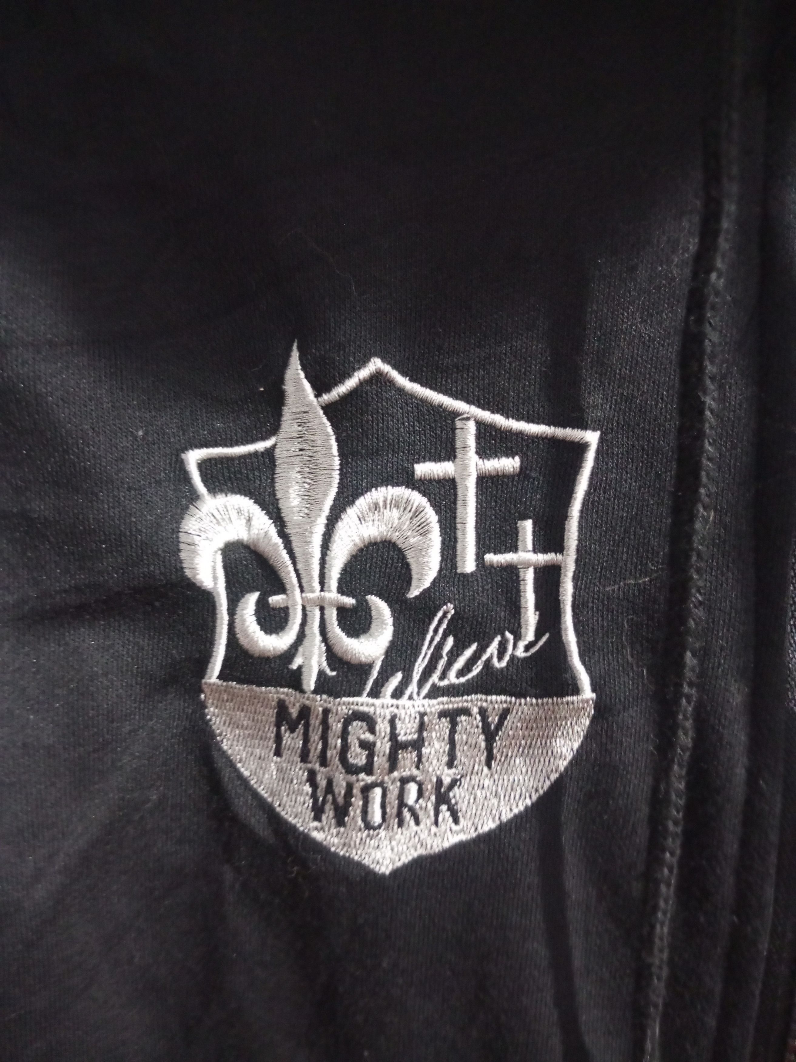 Japanese Brand × Vintage Vintage Ghost of harlem distressed fur hoodie Size US S / EU 44-46 / 1 - 3 Thumbnail