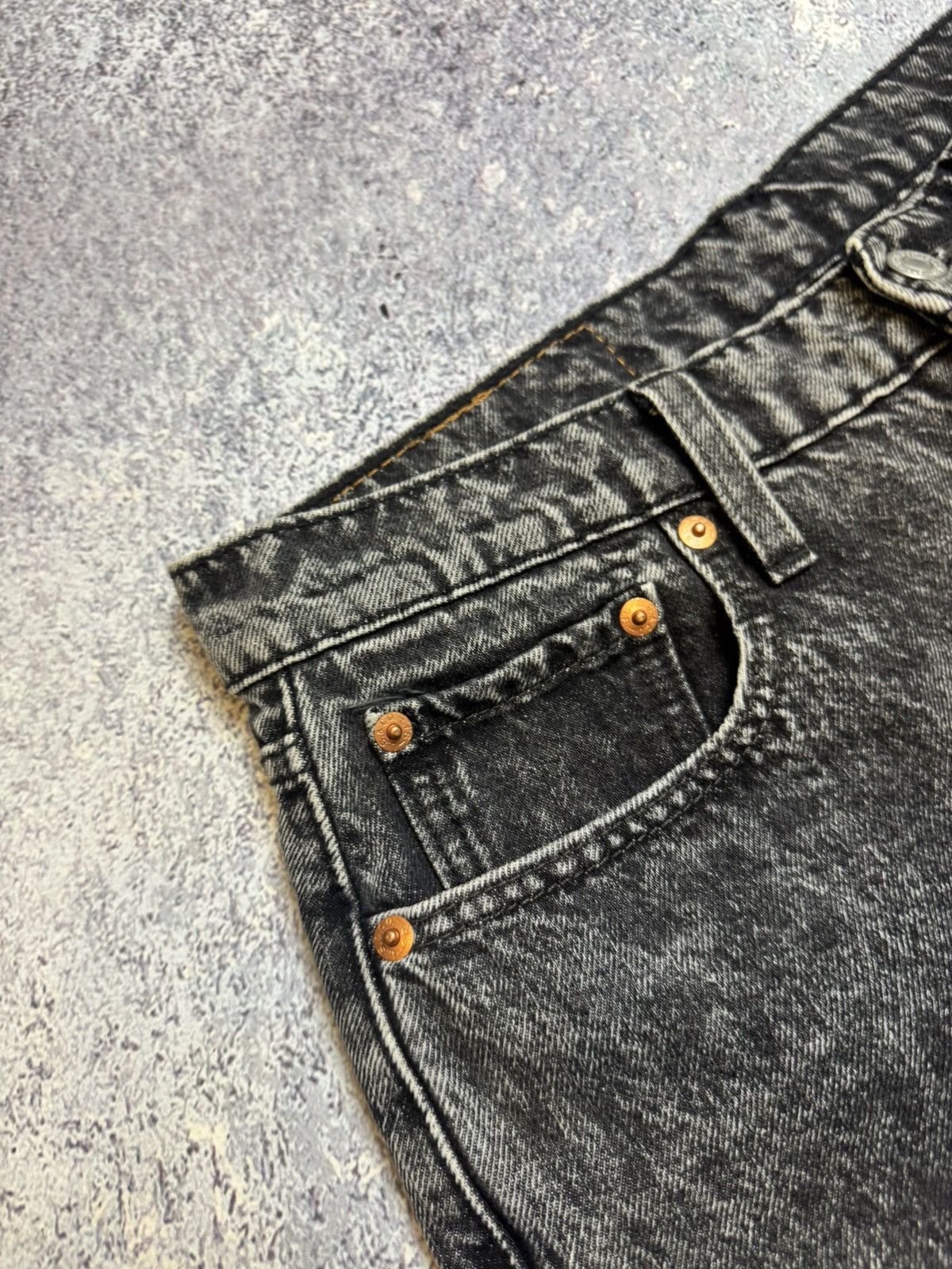 Levi's 💥CHIC LEVIS HI-BALL WMNS SHORT CUSTOM MADE Size 30" / US 8 / IT 44 - 6 Thumbnail