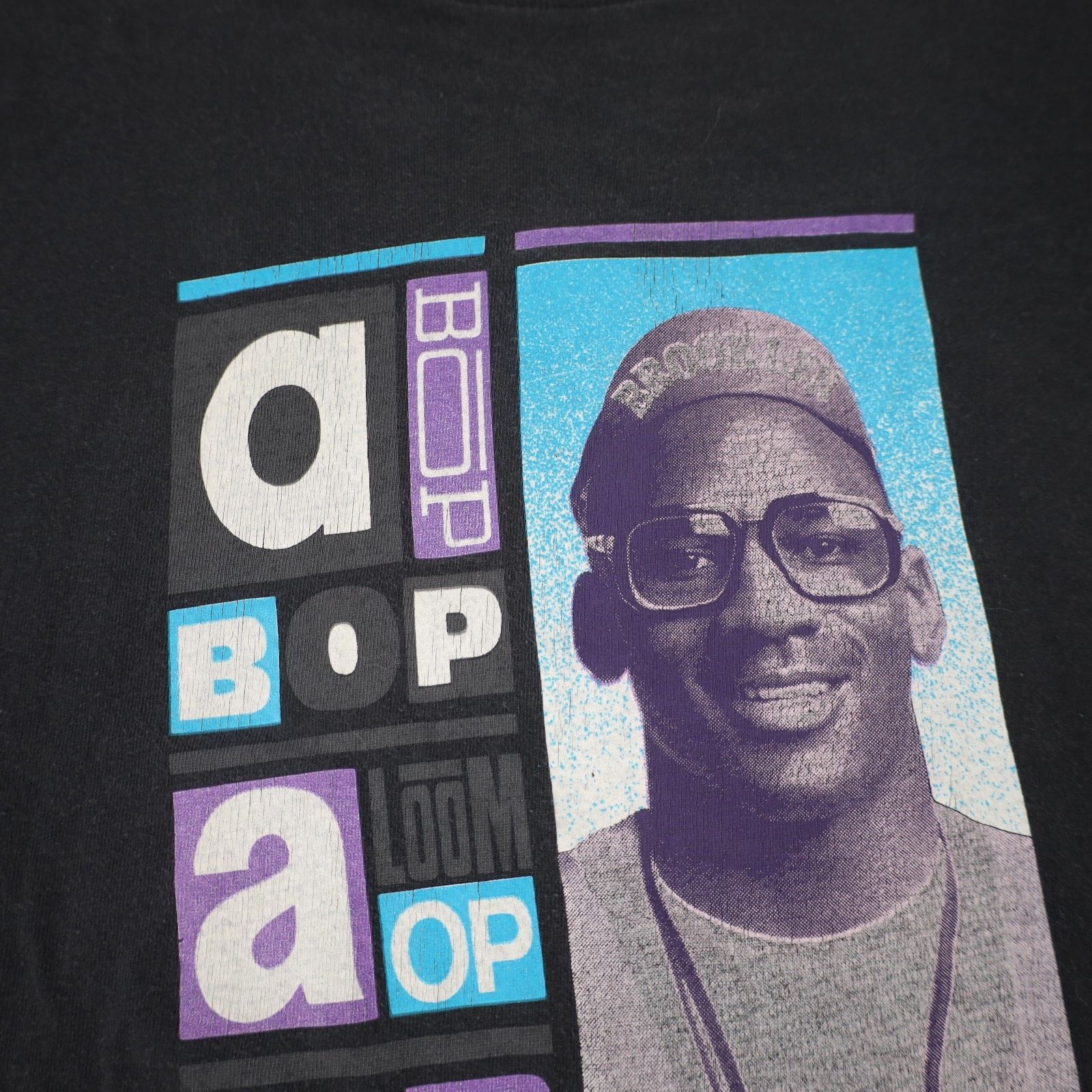 Nike × Vintage Vintage 80s Nike Spike Lee Boom Bop Graphic T Shirt Size US XL / EU 56 / 4 - 7 Thumbnail