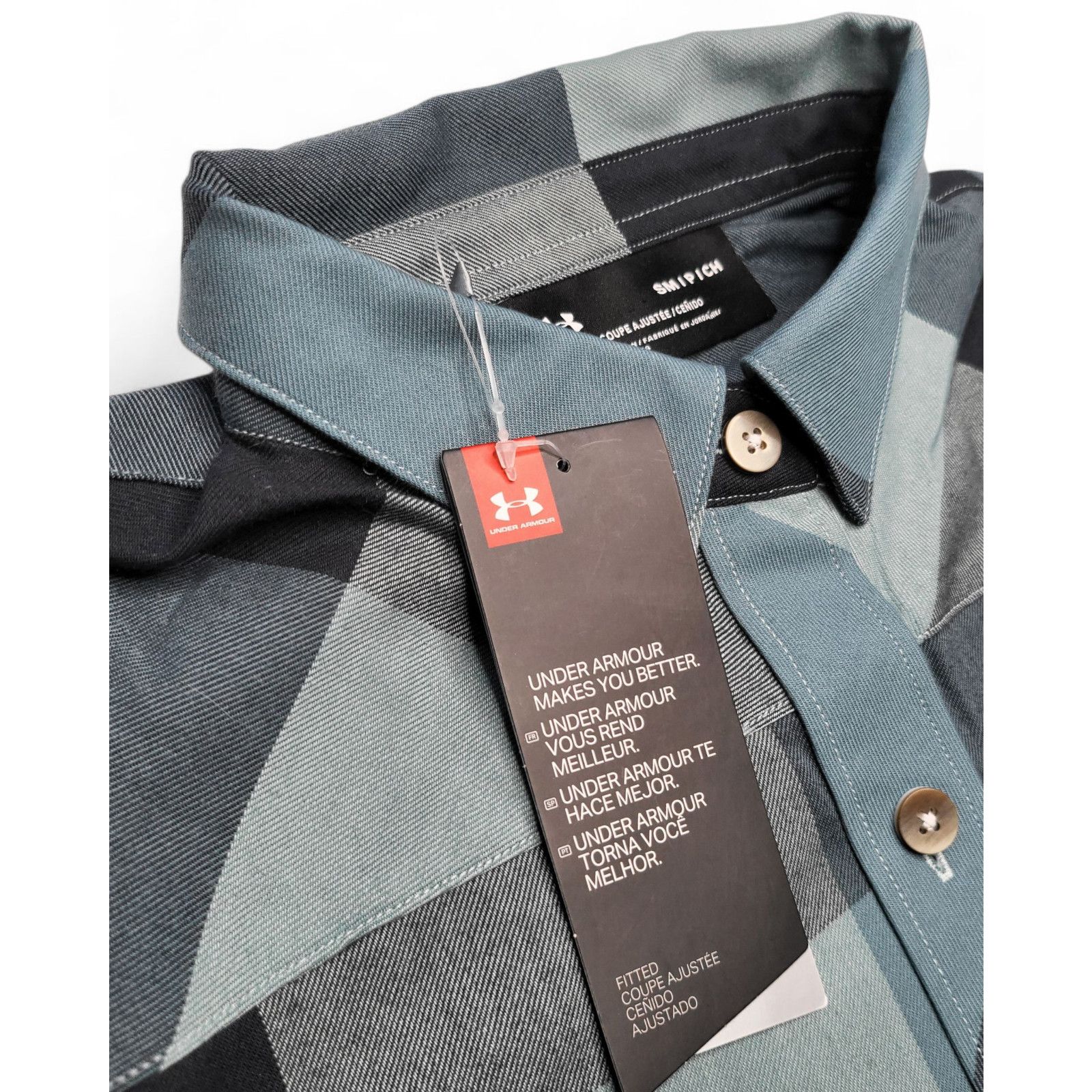 Under Armour NWT Under Armour Women’s Tradesman Flannel 2.0 LS Plaid SM Size S / US 4 / IT 40 - 2 Thumbnail