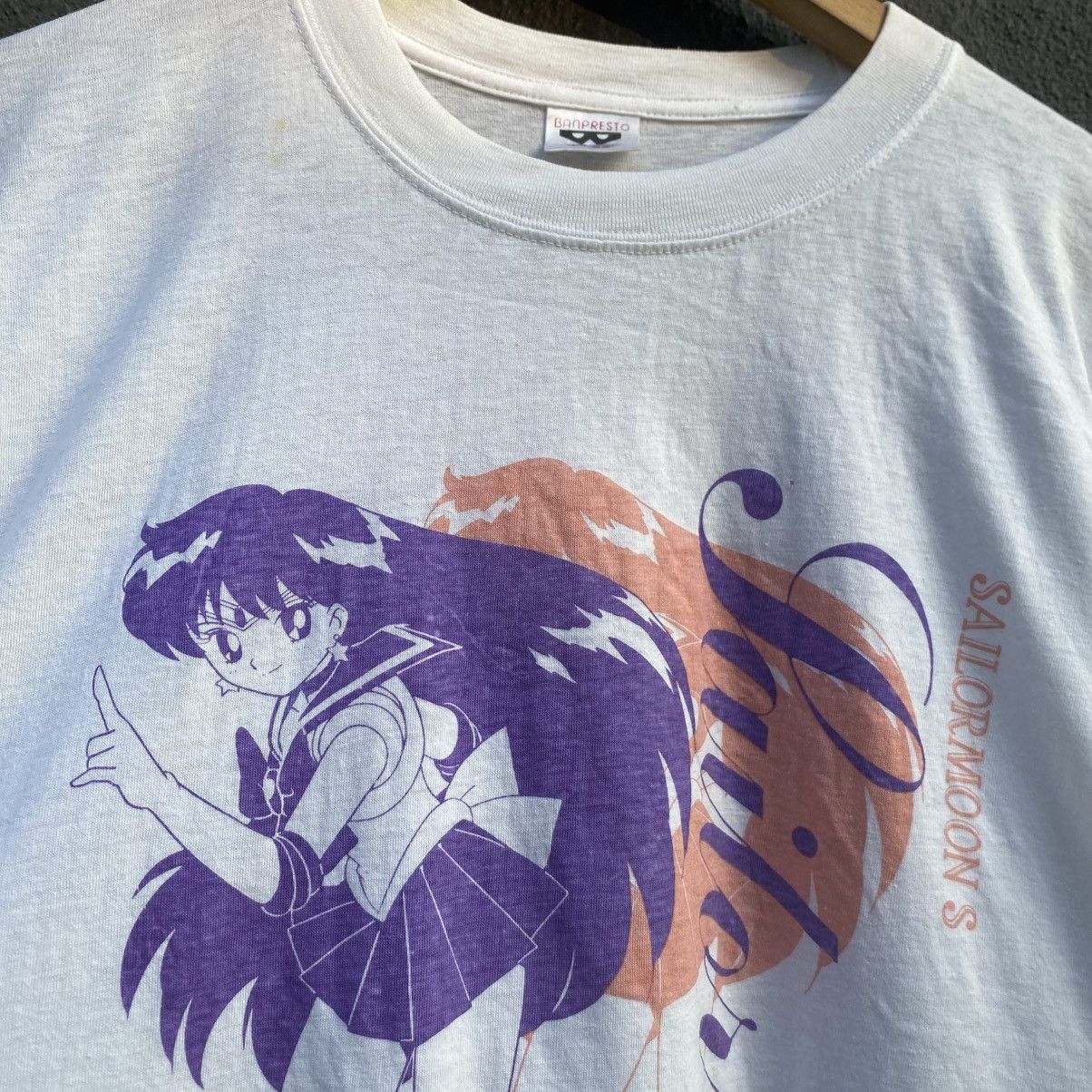Anime Thrashed Vintage Sailormoon S Anima Tee Size US L / EU 52-54 / 3 - 4 Thumbnail