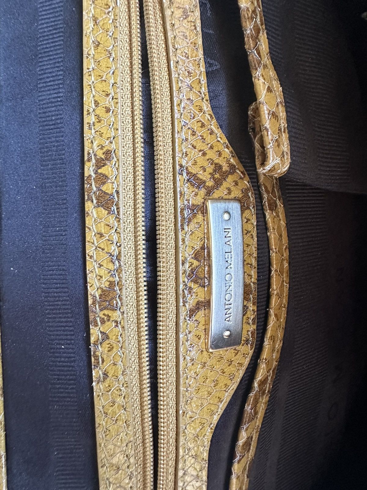 Vintage Snake Skin purse Size ONE SIZE - 8 Thumbnail