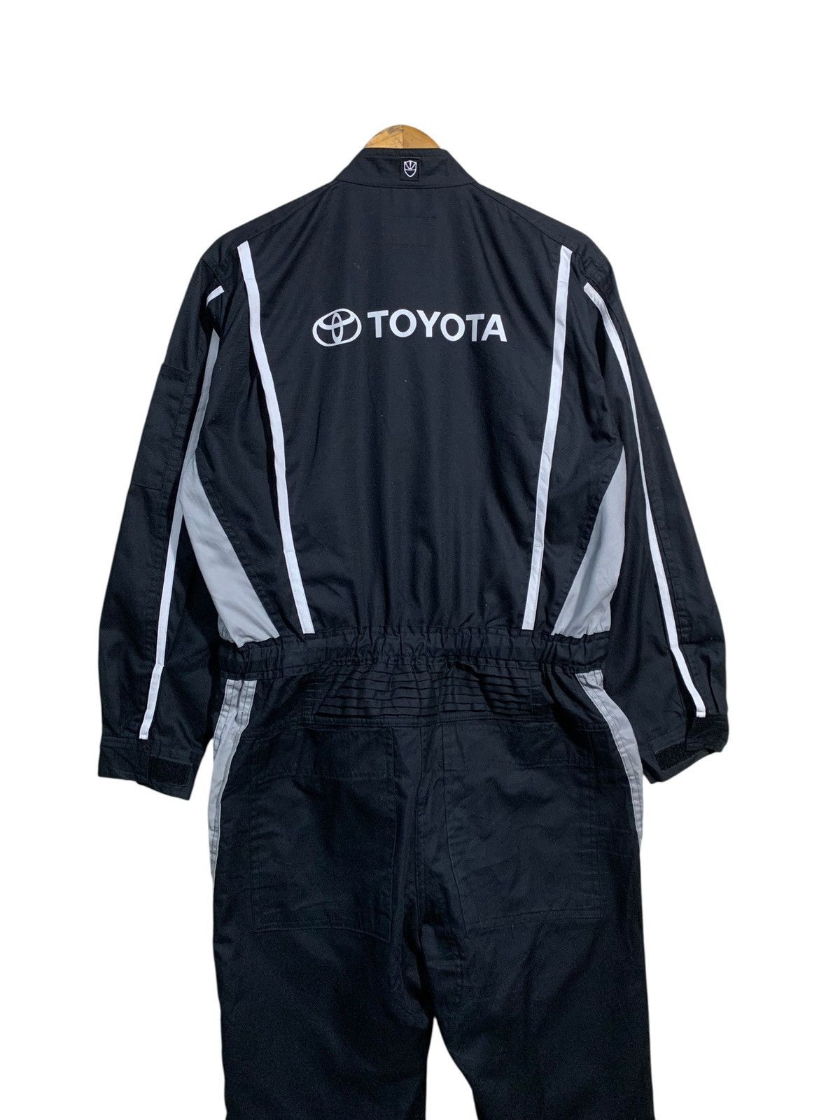 Sports Specialties 🔥VTG TOYOTA RACING COVERALL JUMPSUIT COTTON Size US 36 / EU 52 - 2 Thumbnail