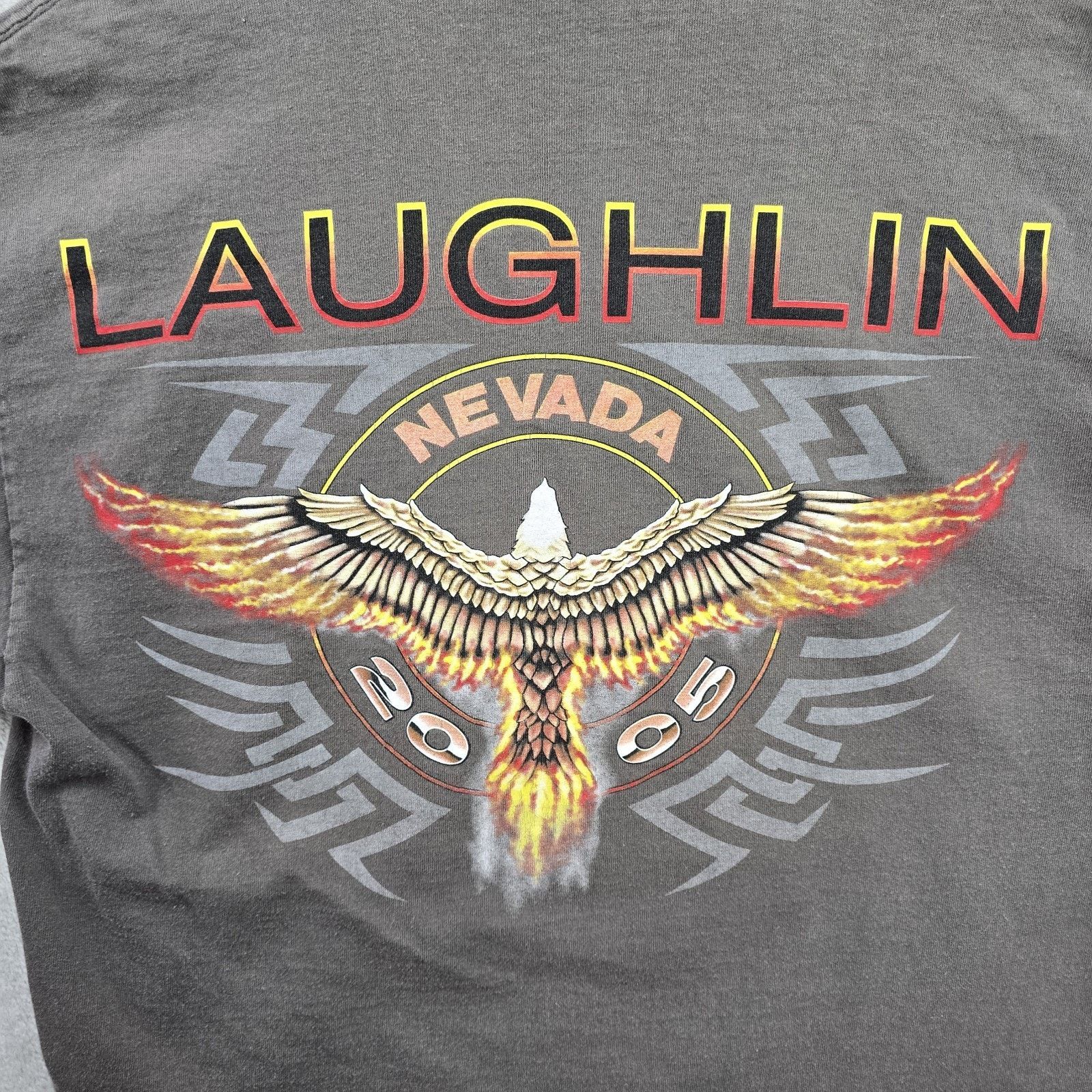Delta Vintage Laughlin Nevada Shirt Large Y2K Eagle Harley Aztec Size US L / EU 52-54 / 3 - 7 Thumbnail