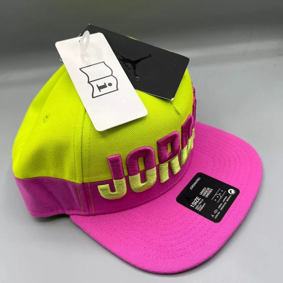 Jordan Brand Air Jordan Pro Hat Men Embroidered Jumpman Snap Back Cap New Size ONE SIZE - 3 Thumbnail