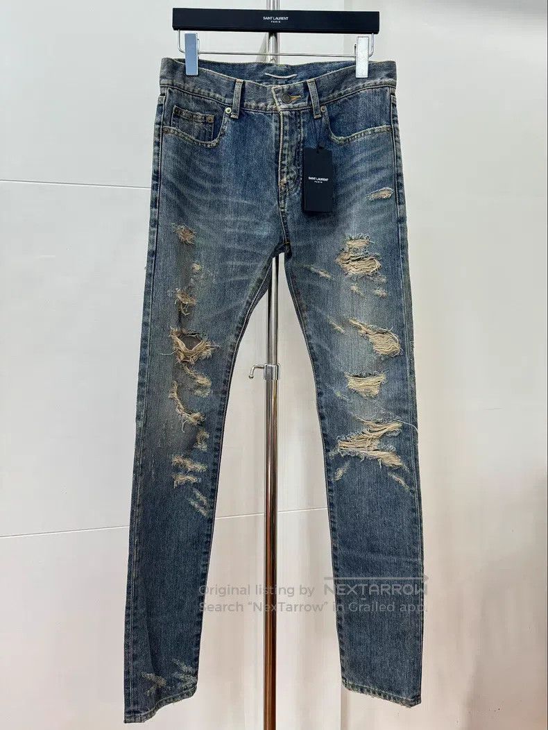 Saint Laurent Paris Saint Laurent Paris Jeans Size US 30 / EU 46 - 1 Thumbnail