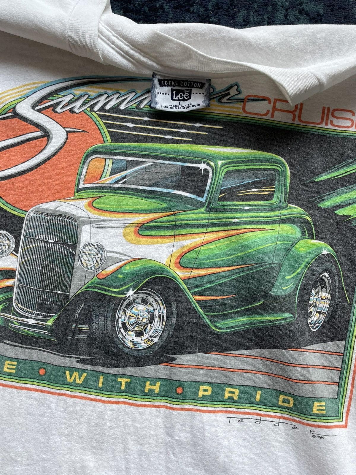 NASCAR × Vintage Rare car 90's Size US L / EU 52-54 / 3 - 2 Thumbnail