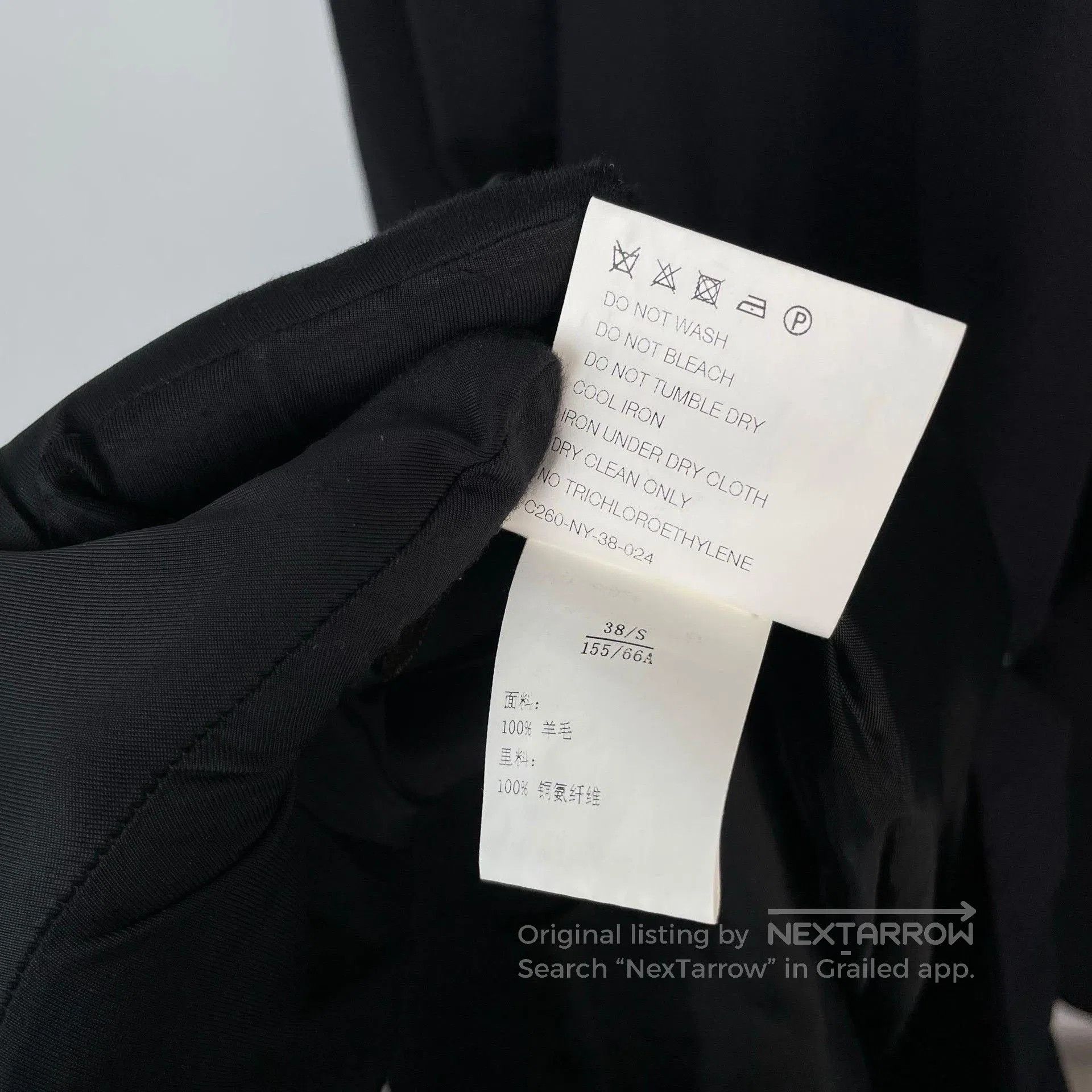 JieDa Giada Black Blazer and Skirt Set. Size S / US 4 / IT 40 - 8 Thumbnail