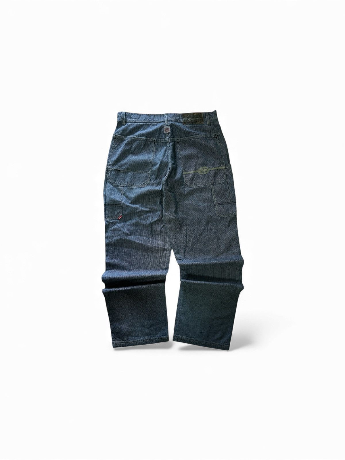 Ecko Unltd. Vintage Y2K Ecko Unltd. Denim Foundry Pinstripe Dark Blue Size US 34 / EU 50 - 3 Thumbnail