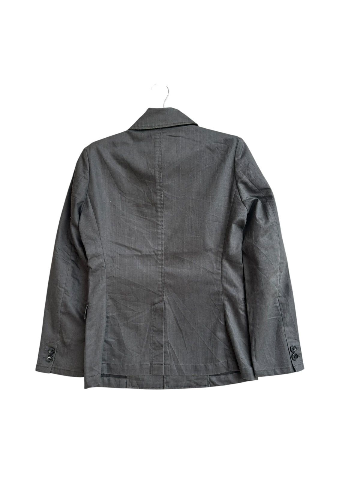 Tornado Mart Tornado Mart Workwear Chore Coat Minimal Grey Button Jacket Size US L / EU 52-54 / 3 - 2 Thumbnail