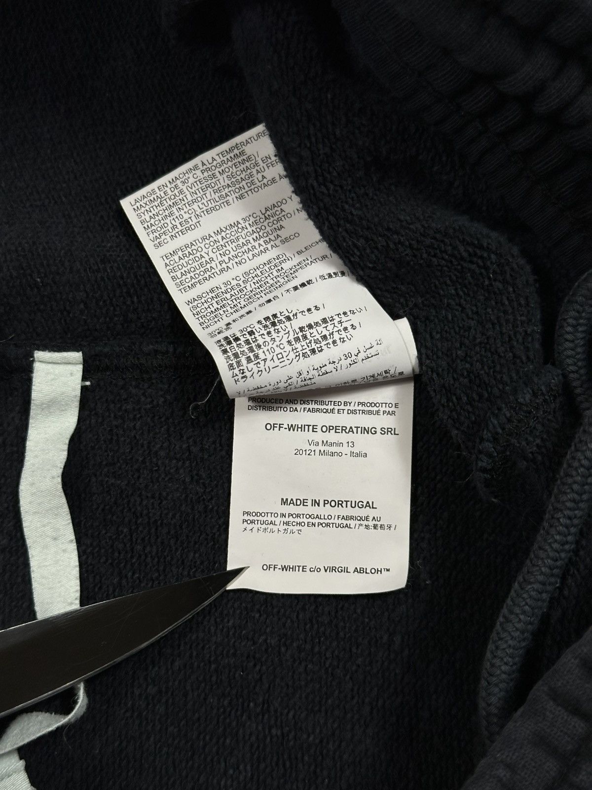 Off-White Off-White Waterfall Sweat Shorts Size US 30 / EU 46 - 12 Thumbnail