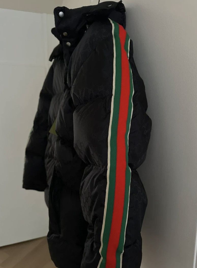 Gucci Gucci GG black Puffer jacket Size US L / EU 52-54 / 3 - 3 Thumbnail