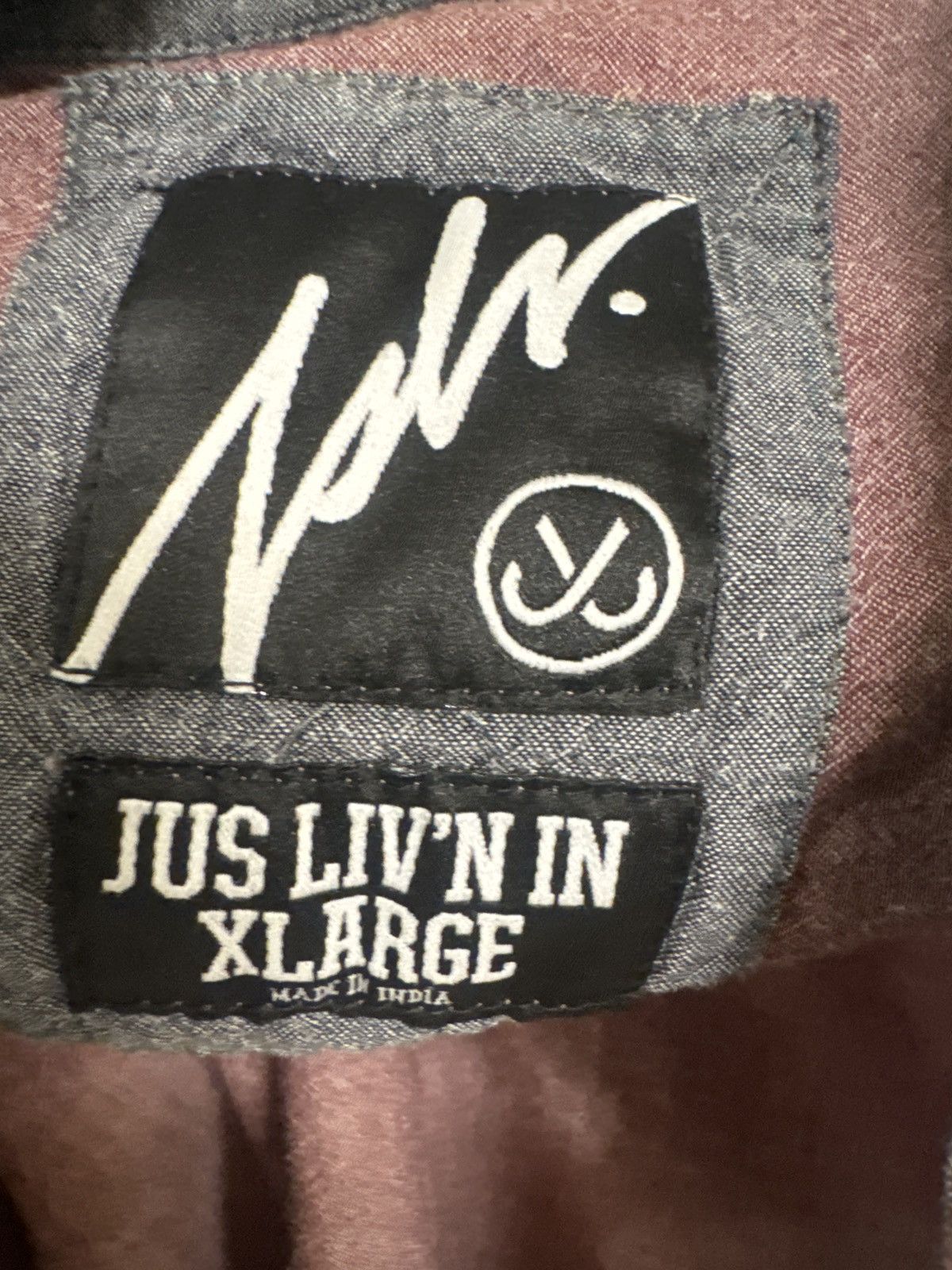 JSLV JSLV Jus Liv Pink/light Red Button Down Size US XL / EU 56 / 4 - 6 Thumbnail
