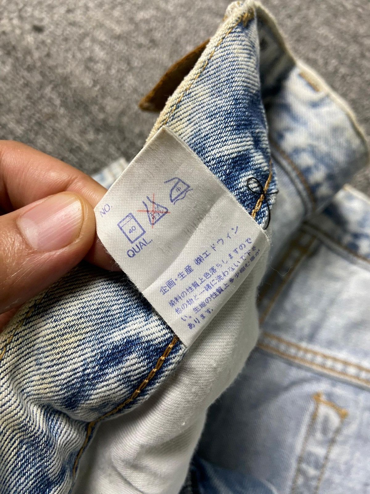 Edwin × Japanese Brand × Vintage Vintage EDWIN J-33247 Denim Jeans (132) Size US 35 - 4 Thumbnail
