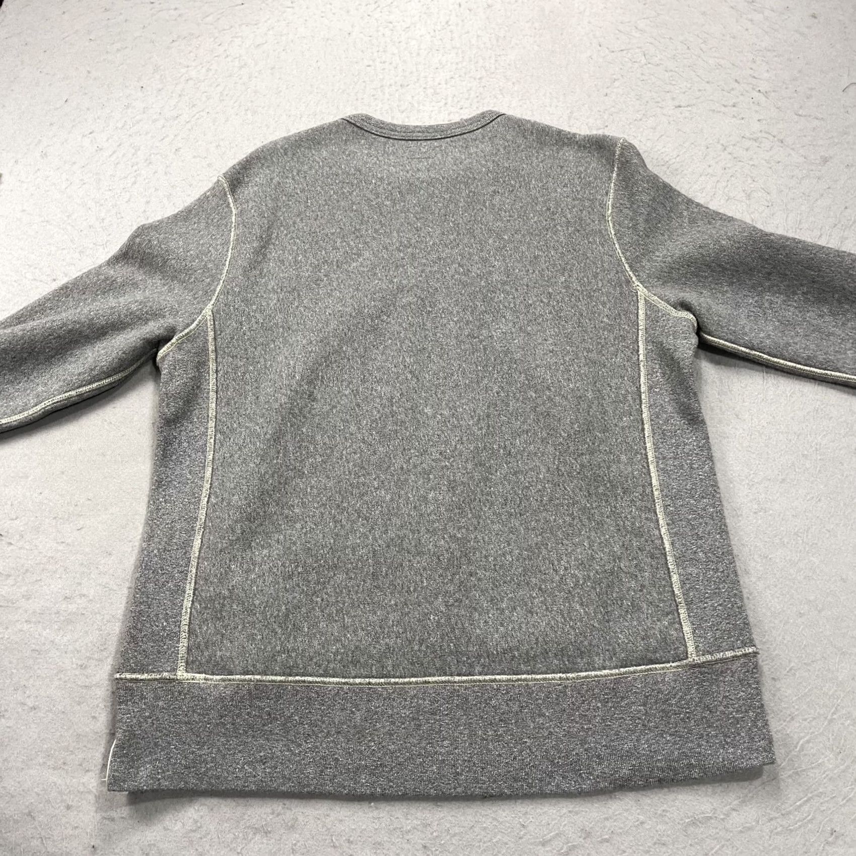 Todd Snyder Todd Snyder Sweatshirt Mens Large Gray Heavyweight Crewneck Canada Weave Blank Size US L / EU 52-54 / 3 - 6 Thumbnail