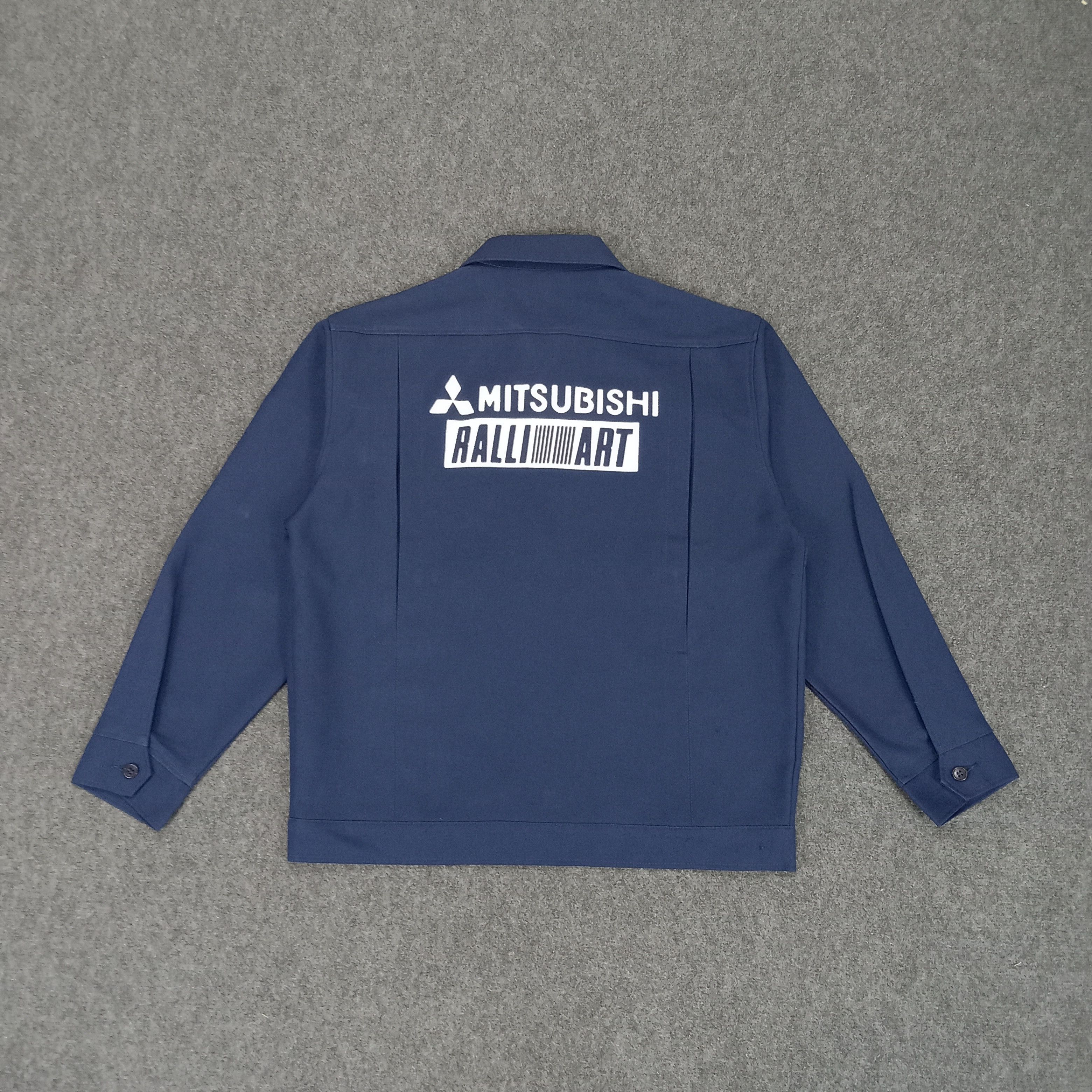 Japanese Brand × Vintage Mitsubishi Ralli Art Japanese Racing Team Jacket Size US M / EU 48-50 / 2 - 1 Thumbnail