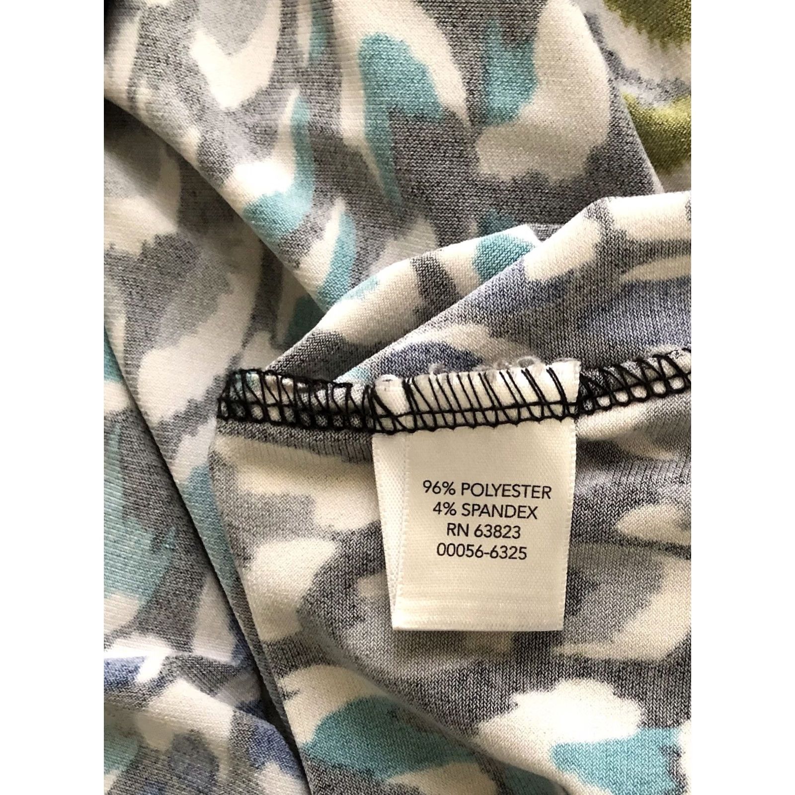 Vintage VINTAGE Christopher Banks Dress M Multi Geo Sleeveless Twist Front Y2K 90s Size M / US 6-8 / IT 42-44 - 6 Thumbnail