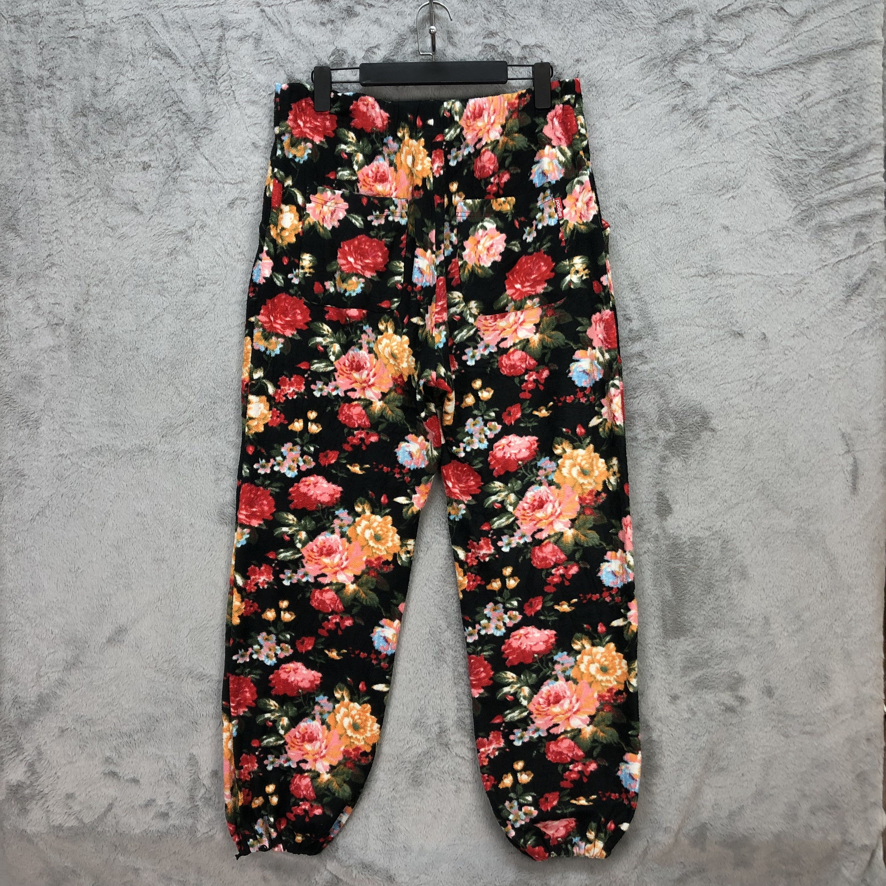 Japanese Brand ALLGOOD HATERS CREW BIG LOGO FLORAL FLEECE HOODIES #5597-200 Size US S / EU 44-46 / 1 - 17 Thumbnail