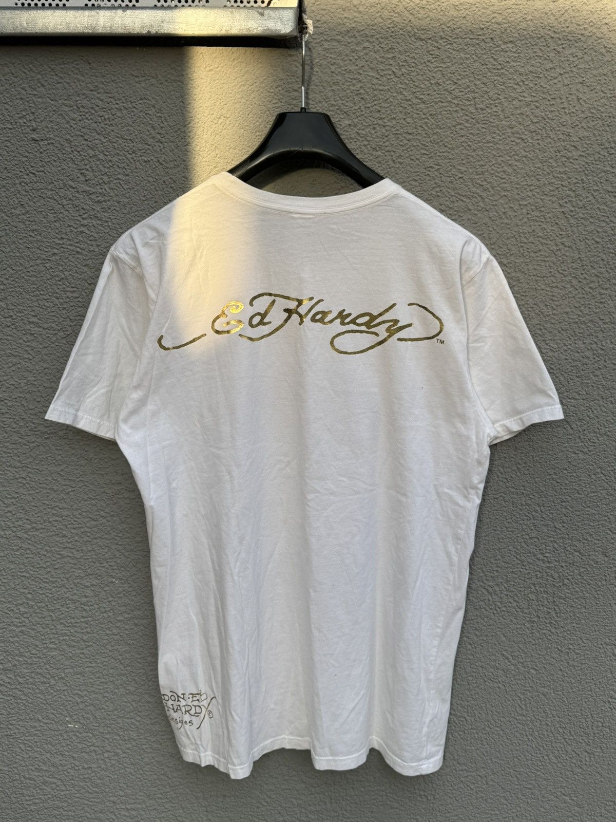Ed Hardy × Japanese Brand Ed Hardy T-SHIRT White L Size US L / EU 52-54 / 3 - 2 Thumbnail