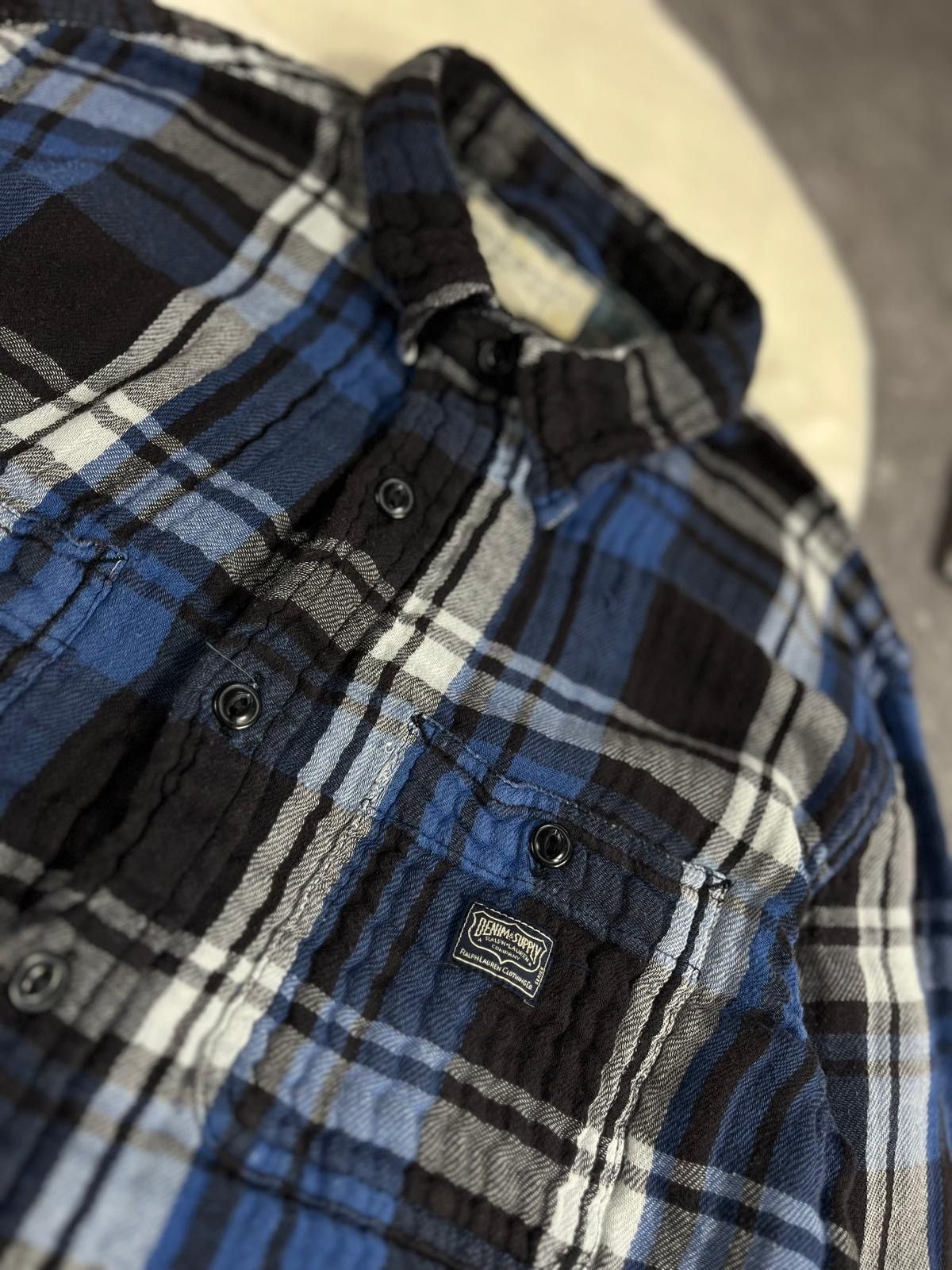 Polo Ralph Lauren × Ralph Lauren × Vintage Vintage Ralph Lauren Flannel Shirt 90s Retro Size US M / EU 48-50 / 2 - 4 Thumbnail