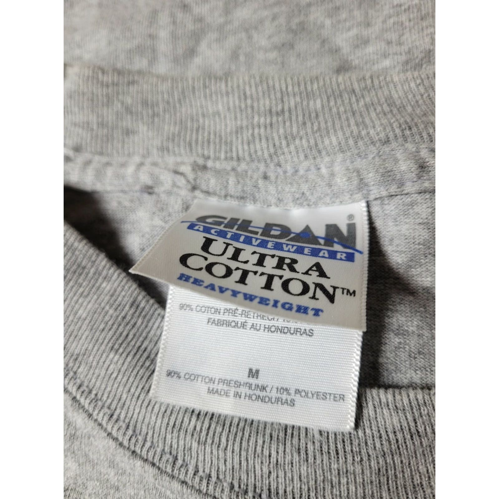 Gildan VINTAGE Wooster High School Generals Lacrosse LAX Long Sleeve T Shirt Blue 2XL Mens Crew Neck Size US XXL / EU 58 / 5 - 3 Thumbnail