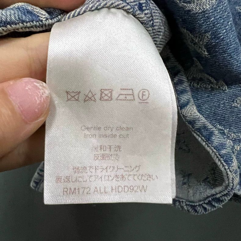 Louis Vuitton Louis Vuitton Blue short-sleeved shirt with presbyopic logo Size US XS / EU 42 / 0 - 3 Thumbnail
