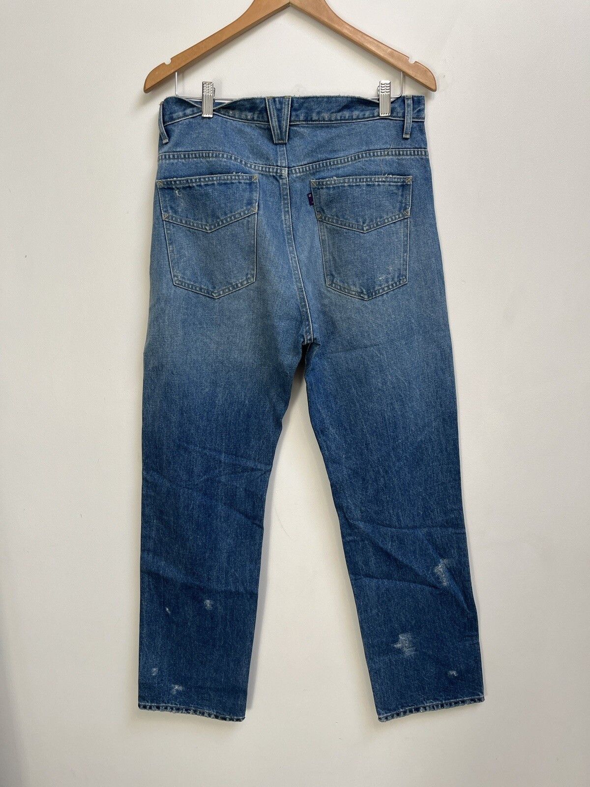 Needles Needles Nepenthes Patches Denim Jeans - Mid Blue Size US 32 / EU 48 - 2 Thumbnail