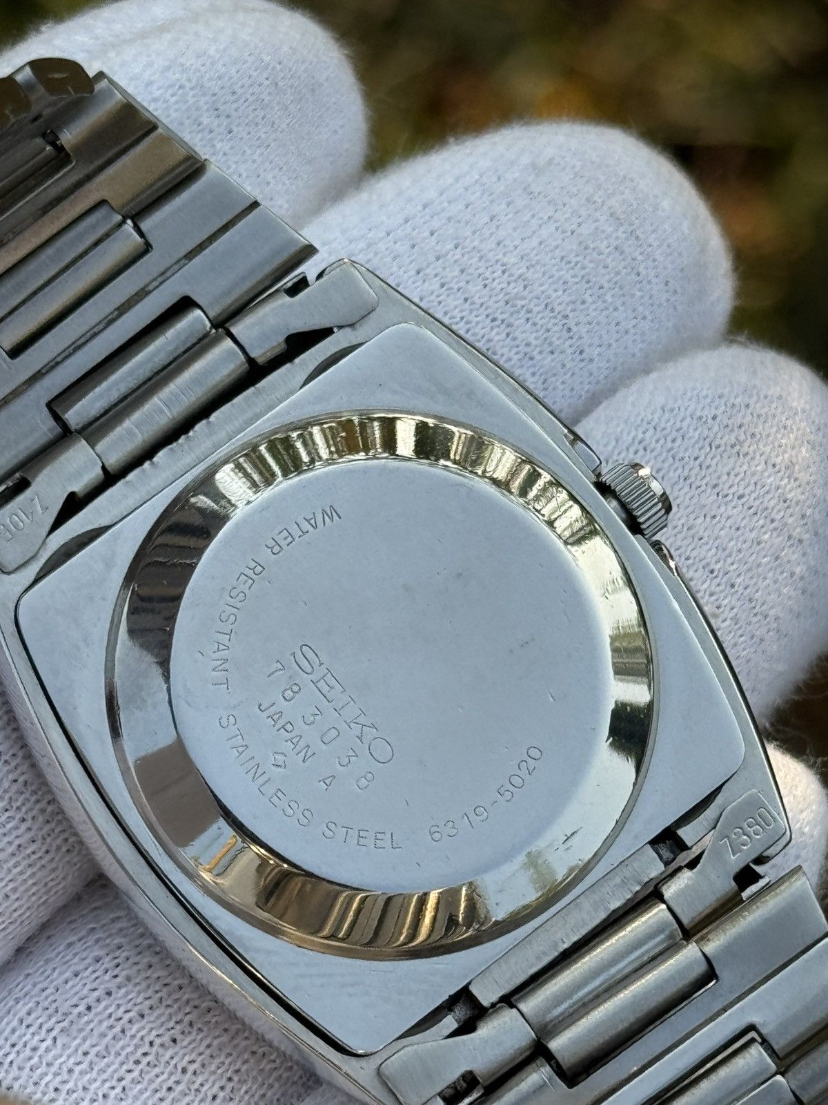 Seiko Vintage Seiko 5 Automatic 6319 – Blue Dial,Japan wrist Watch Size 36 - 19 Thumbnail