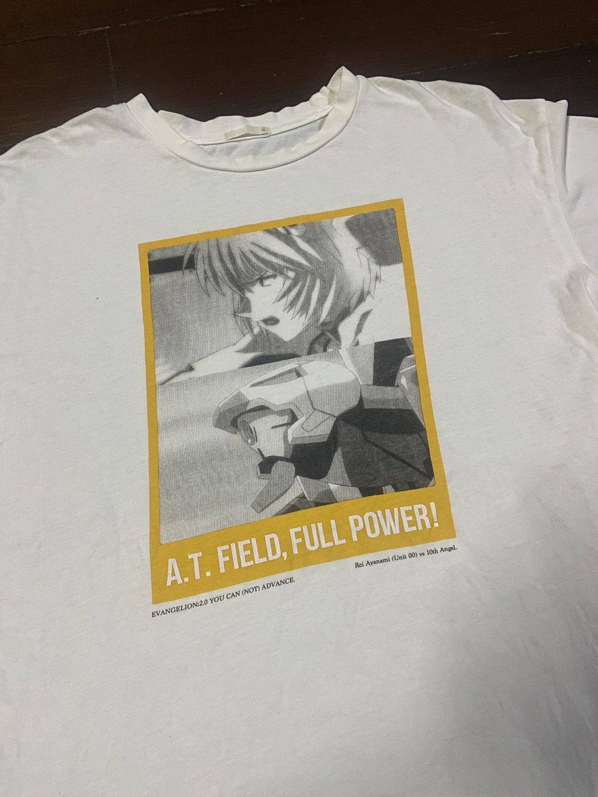 Anime × GU × Japanese Brand Rare Neon Genesis Evangelion Rei Ayanami X GU Tee Size US M / EU 48-50 / 2 - 1 Thumbnail