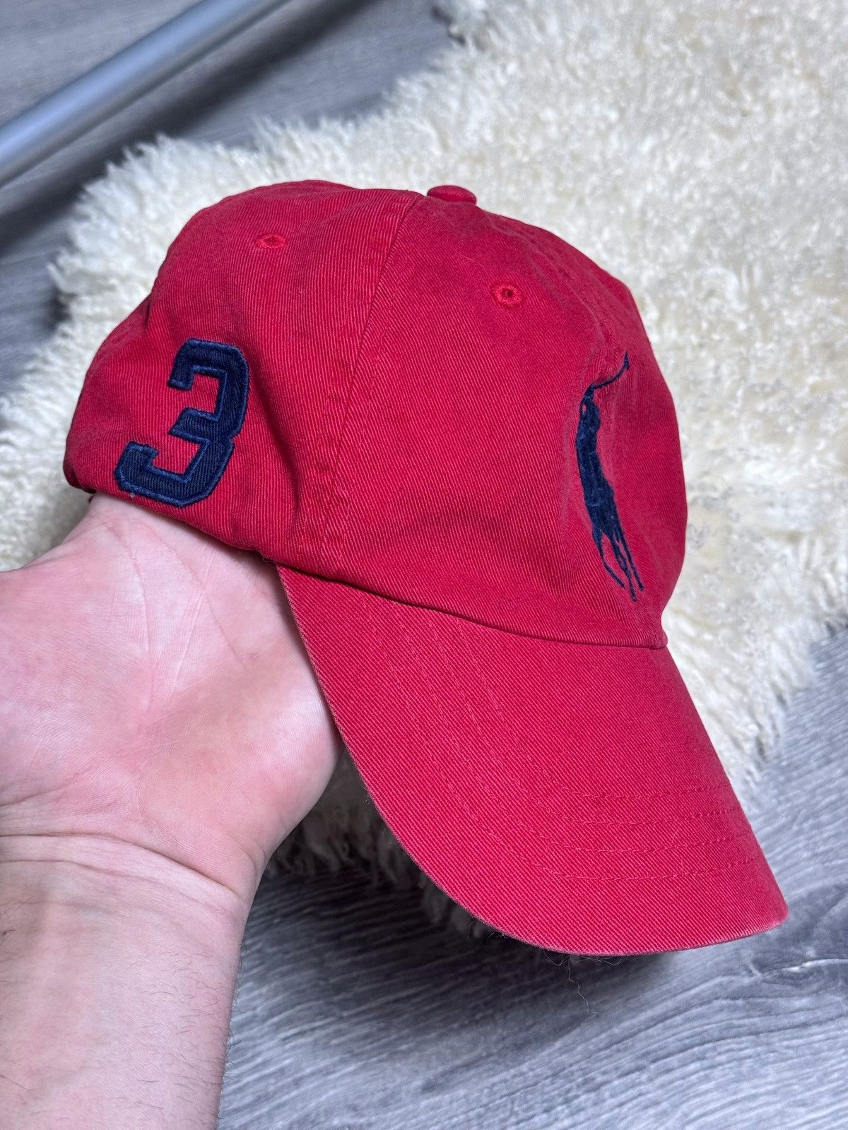 Vintage Polo Ralph Lauren Vintage Big Logo Mens Cap Size ONE SIZE - 4 Thumbnail
