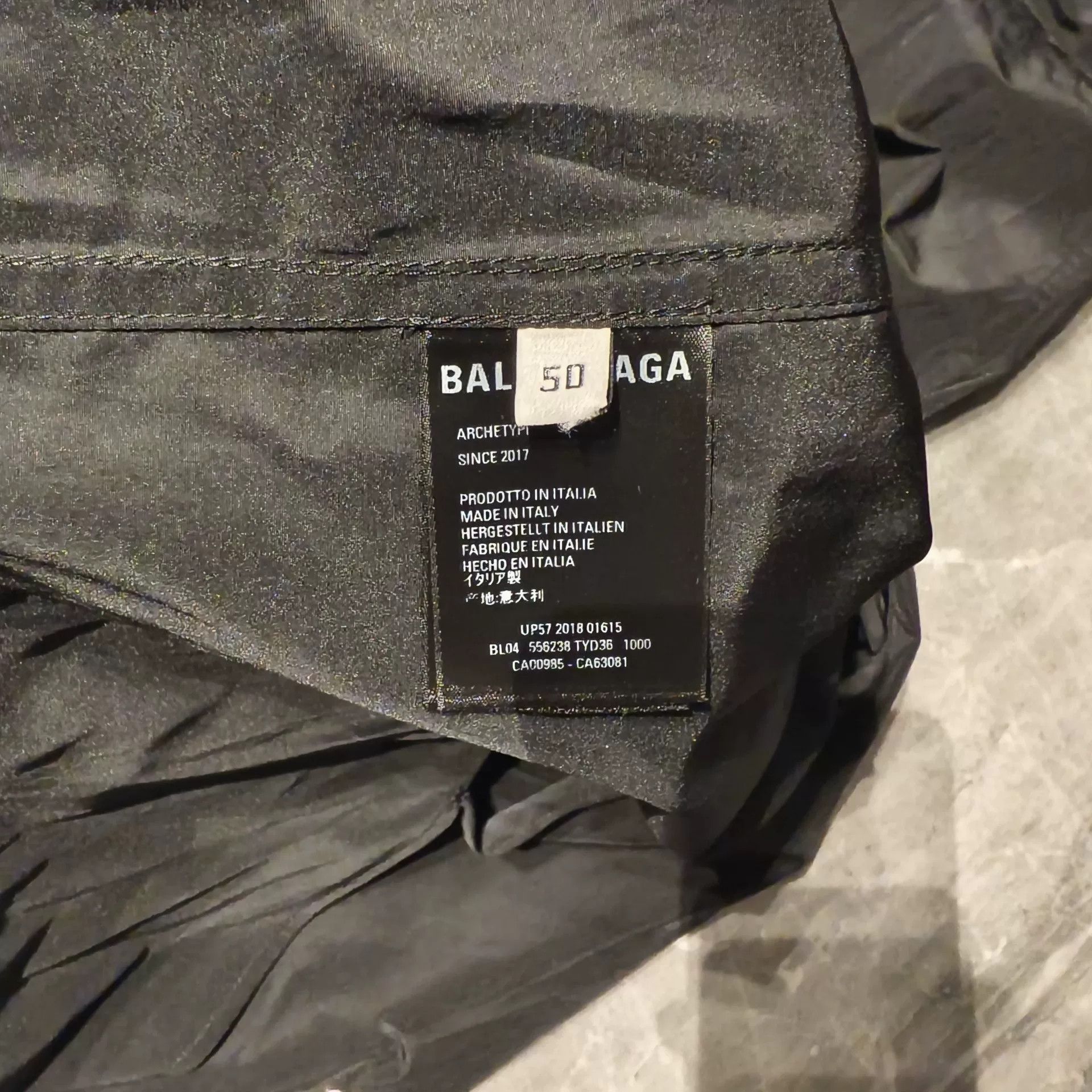 Balenciaga Balenciaga Black Jacket with Logo Size US M / EU 48-50 / 2 - 4 Thumbnail