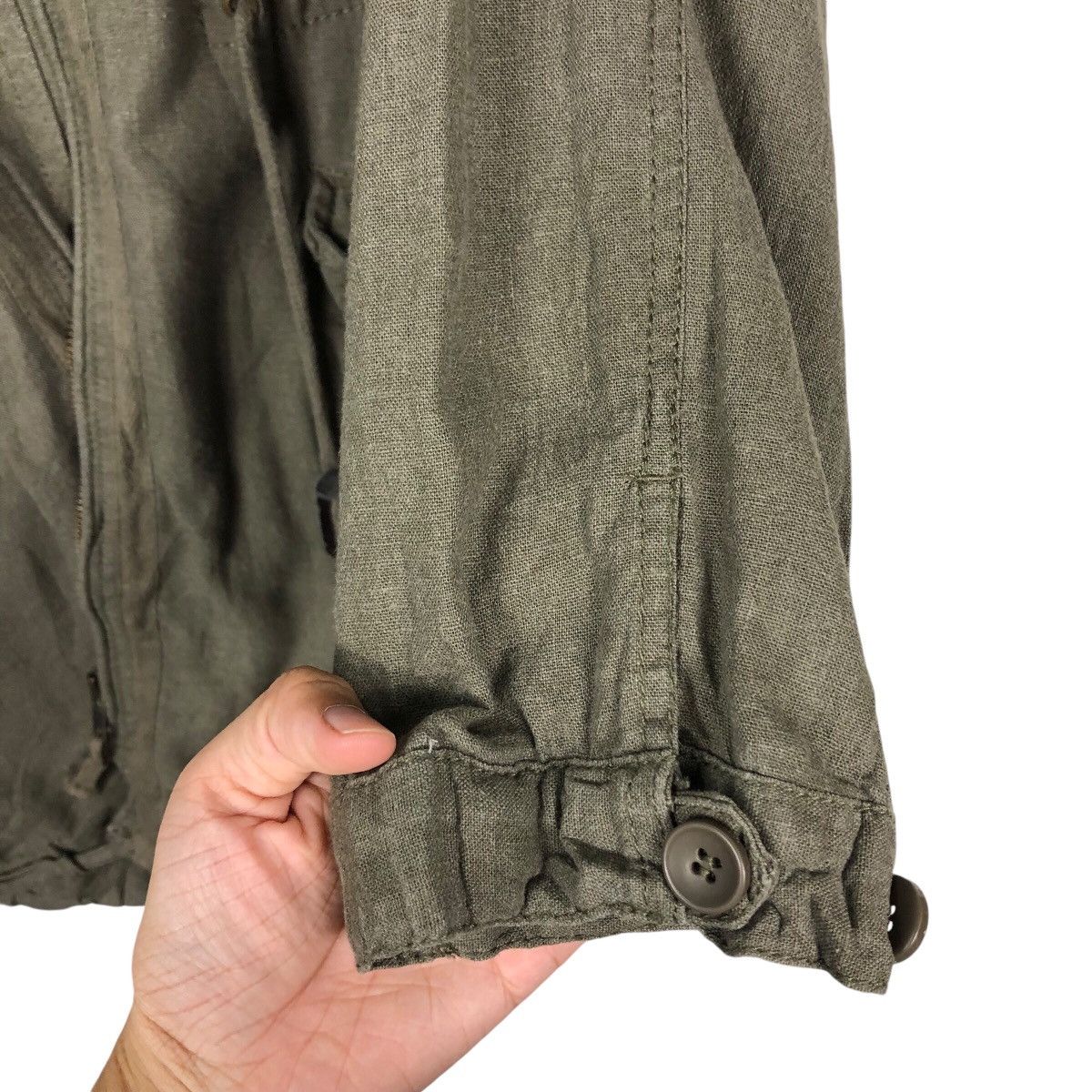 Japanese Brand Army Parka Jacket Design Earth Music & Ecology Issey Miyake Size US S / EU 44-46 / 1 - 16 Thumbnail