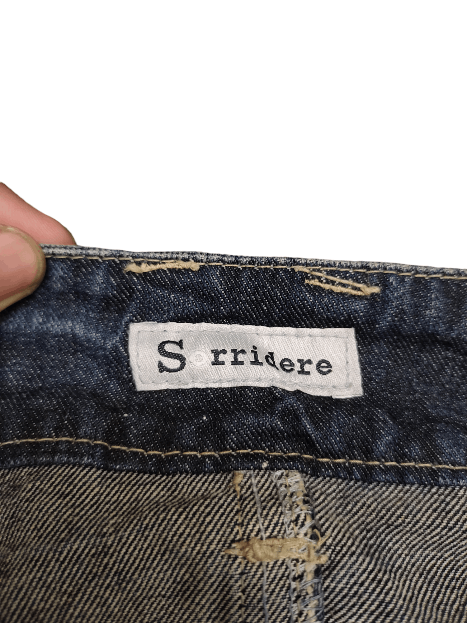 Hysteric Glamour Sorridere Double Waist Denim Clawmark Wide Leg Jeans Size US 32 / EU 48 - 10 Thumbnail