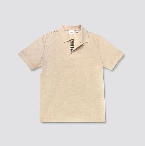 Burberry o1w1db10326 Polo Shirt in Beige Size US XXL / EU 58 / 5 - 2 Thumbnail