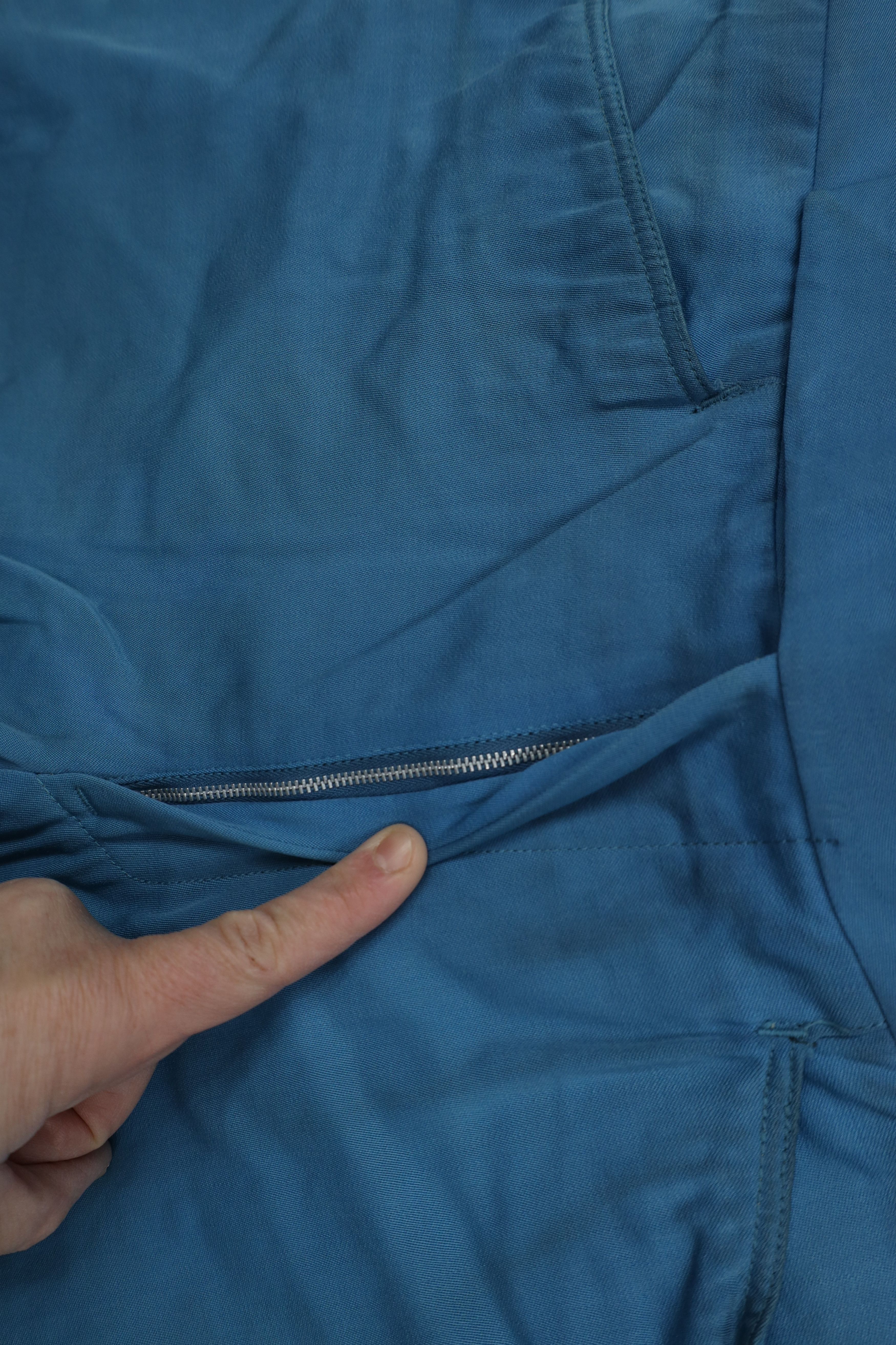 Vintage Vintage 60s Streetwear Rayon Gabardine Wide Leg Pants USA Size US 34 / EU 50 - 8 Thumbnail