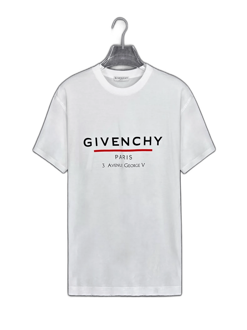 Givenchy Givenchy GIVENCHY Logo Print Loose Fit TShirt -2507 Size US S / EU 44-46 / 1 - 1 Thumbnail