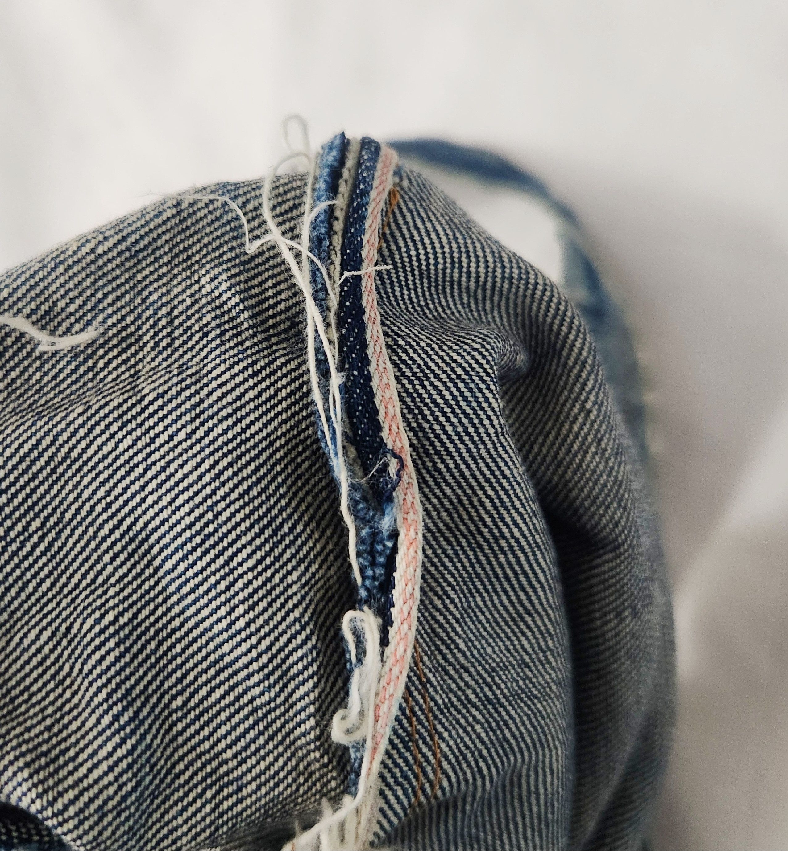 Levi's × Vintage Levi's True Vintage Red Tab Bog E Selvedge denim Jeans Bag Size ONE SIZE - 14 Thumbnail