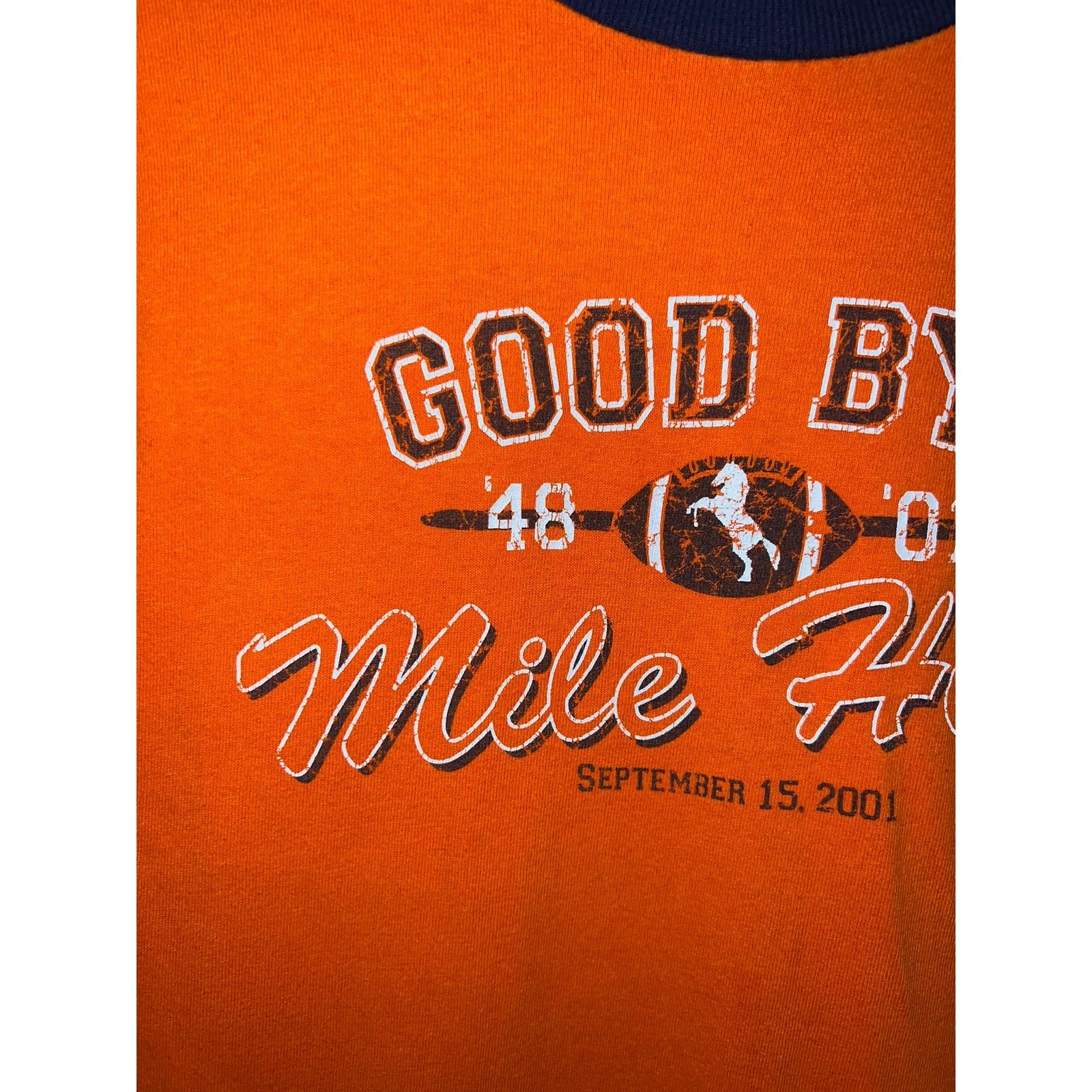 Delta Vintage Denver Broncos 2001 Good Bye Mile High NFL S Tee Size US S / EU 44-46 / 1 - 3 Thumbnail