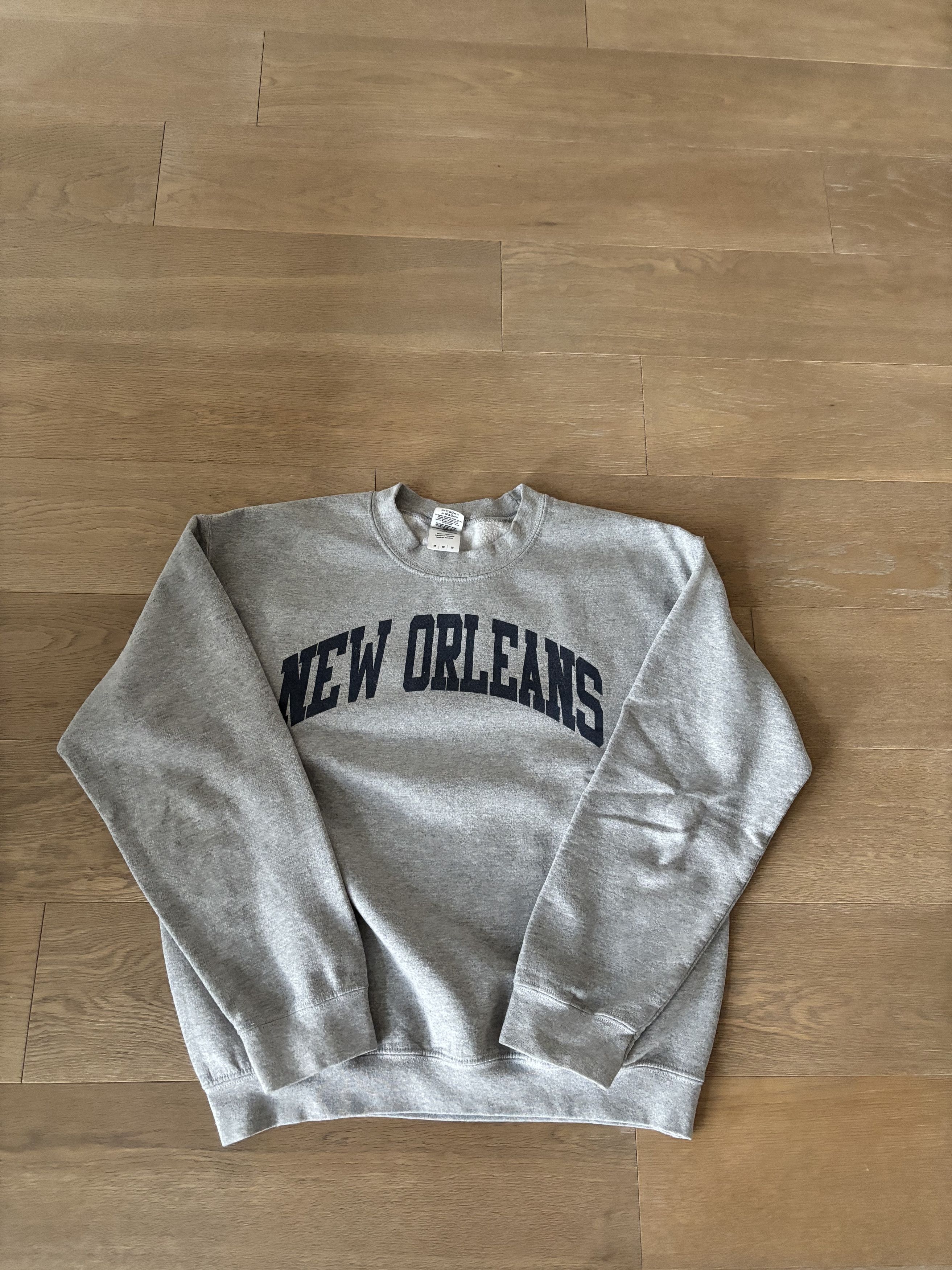 Gildan Vintage Gildan "New Orleans" Sweatshirt Size US M / EU 48-50 / 2 - 1 Thumbnail
