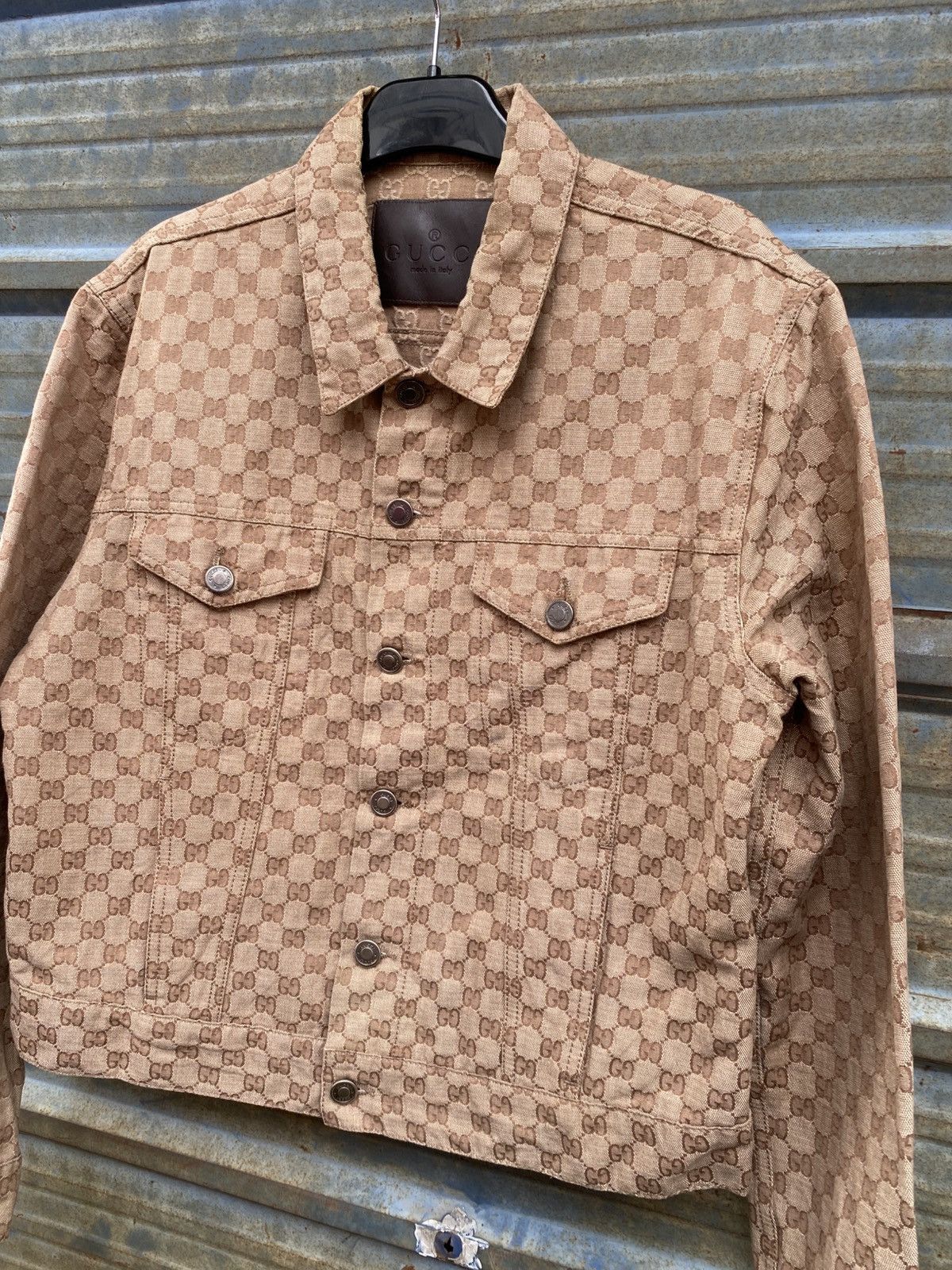 Gucci Tom Ford Gucci GG Jacquard Monogram Jacket Size US M / EU 48-50 / 2 - 9 Thumbnail
