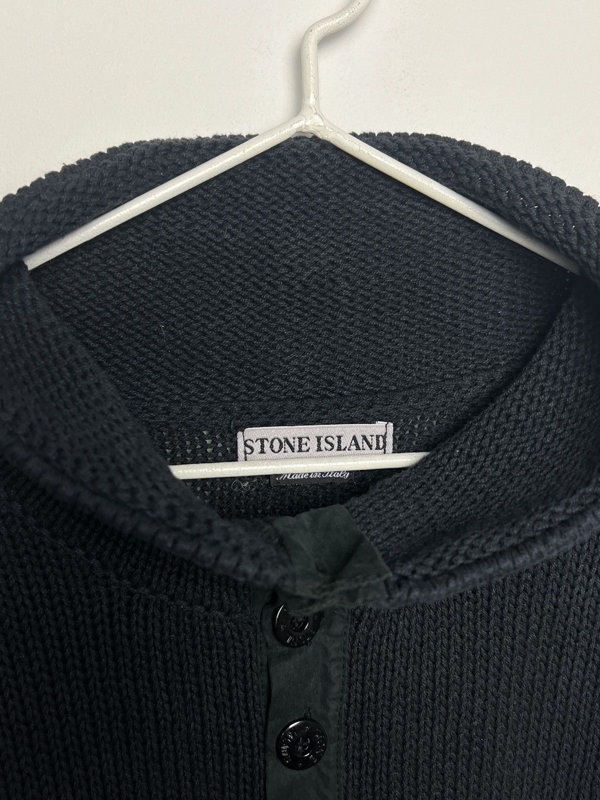 Stone Island stone island y2k archive chunky sweater Size US XL / EU 56 / 4 - 7 Thumbnail