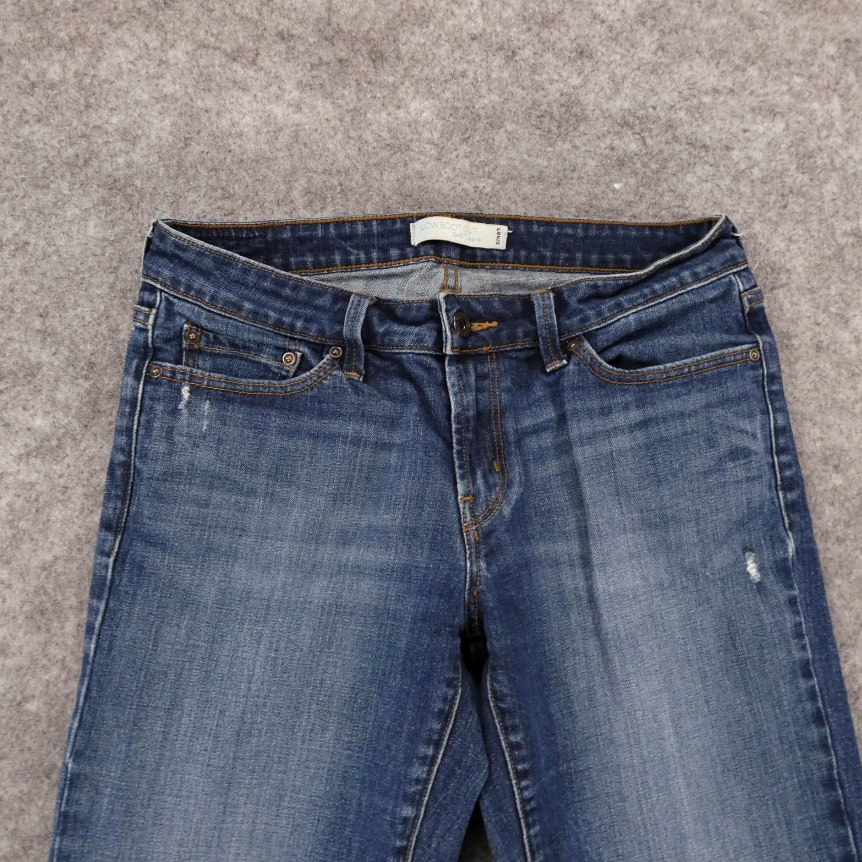 Levi's Levi's Jeans Women 8 M Stretch Bootcut 5-Pocket Denim Blue 545 Regular Size 30" / US 8 / IT 44 - 2 Thumbnail
