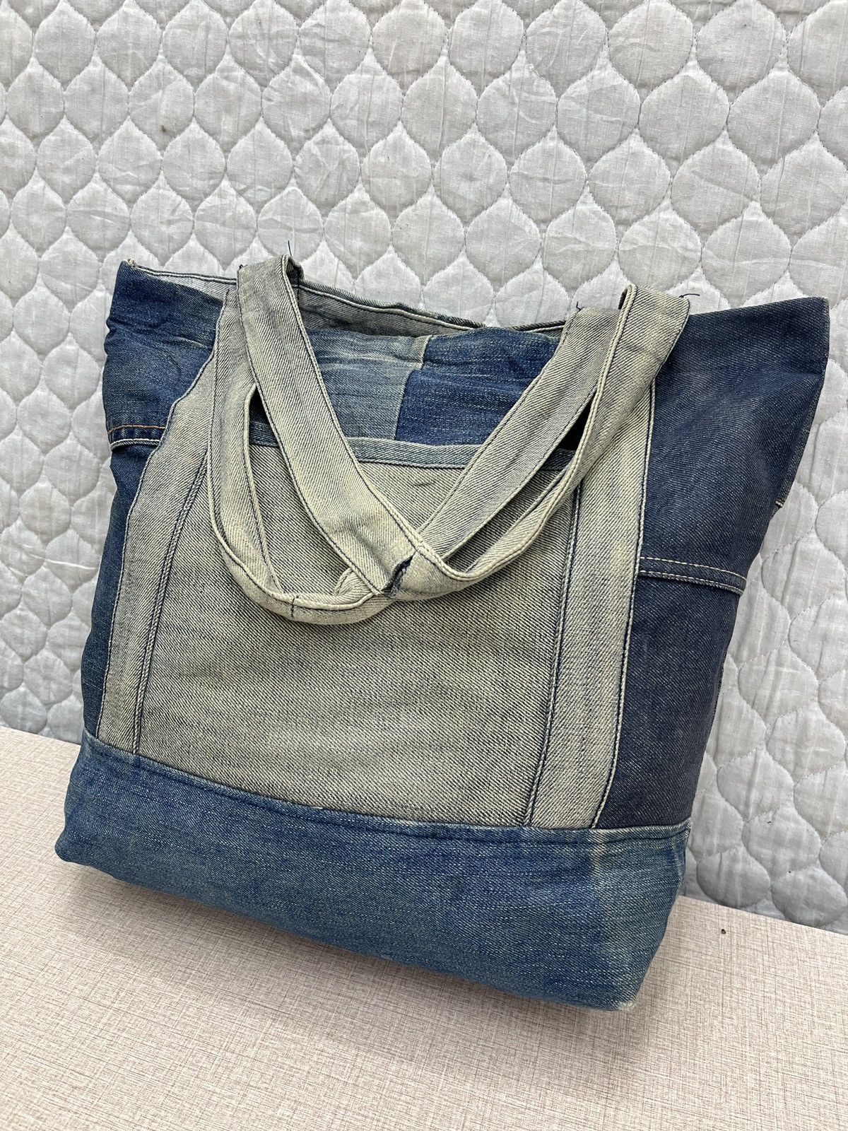 Other 🔥🔥🔥ARCHIVE DENIM PATCHWORK BAG Size ONE SIZE - 6 Thumbnail