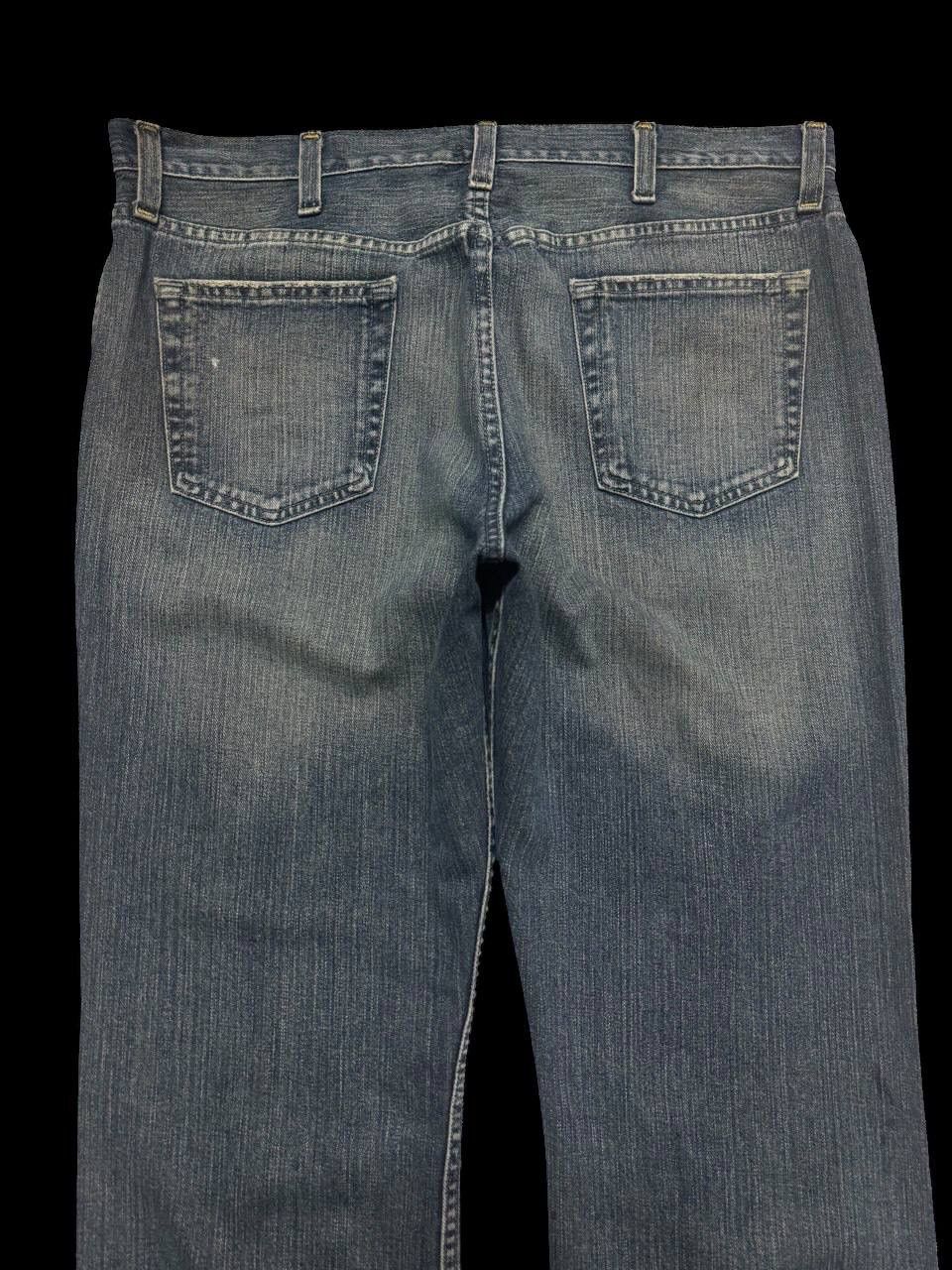 Japanese Brand Waist-36 FLARE 90s Style Route Rusty Mudwash Sick Jeans Size US 36 / EU 52 - 12 Thumbnail