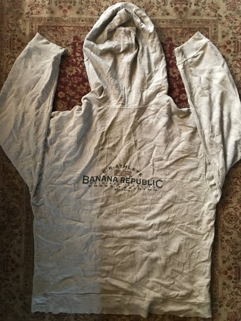 Banana Republic Vintage Banana Republic Boxy Hoodie Size US L / EU 52-54 / 3 - 2 Thumbnail