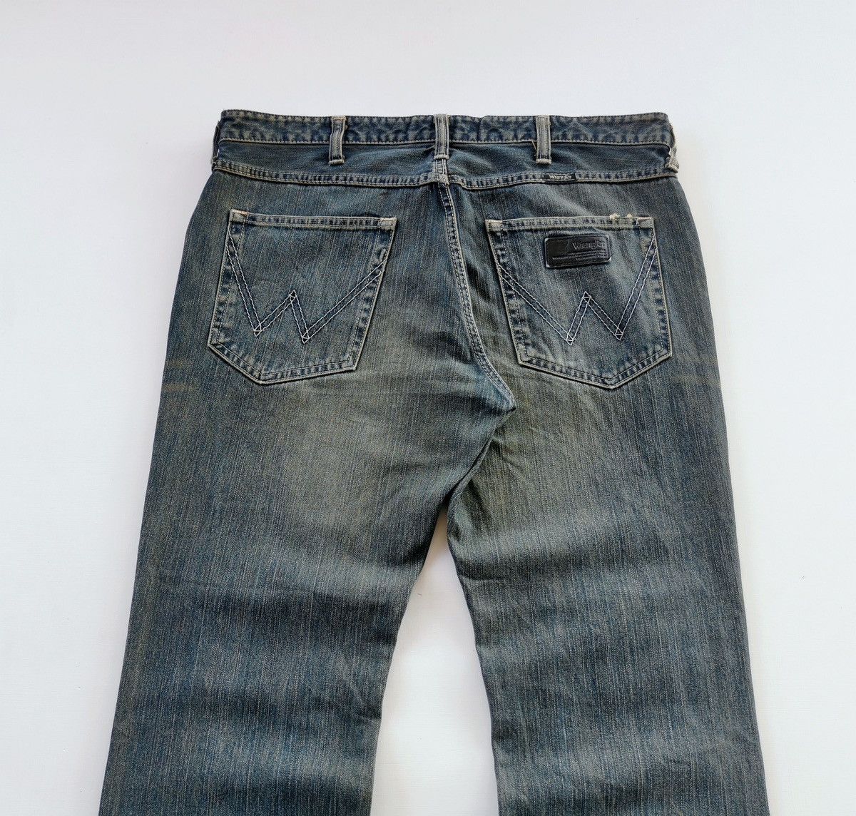Vintage Vintage Wrangler Bootcut Denim Jeans Size US 36 / EU 52 - 6 Thumbnail